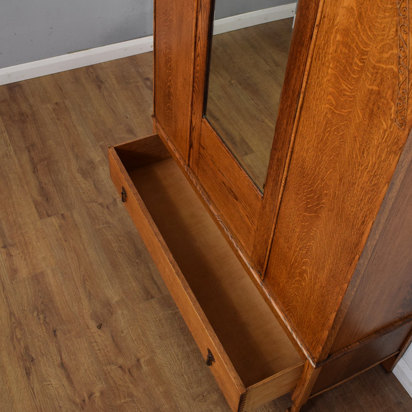 Restored Oak Hallrobe
