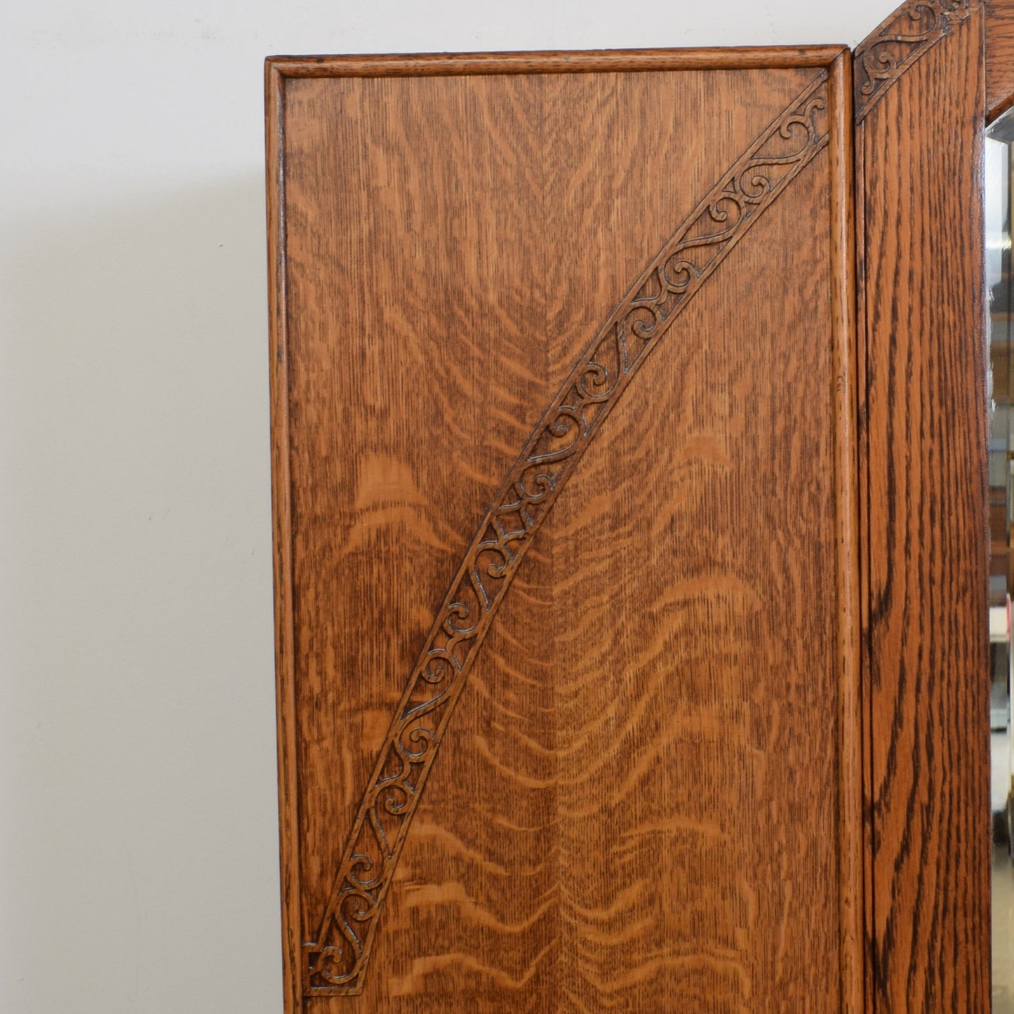 Restored Oak Hallrobe