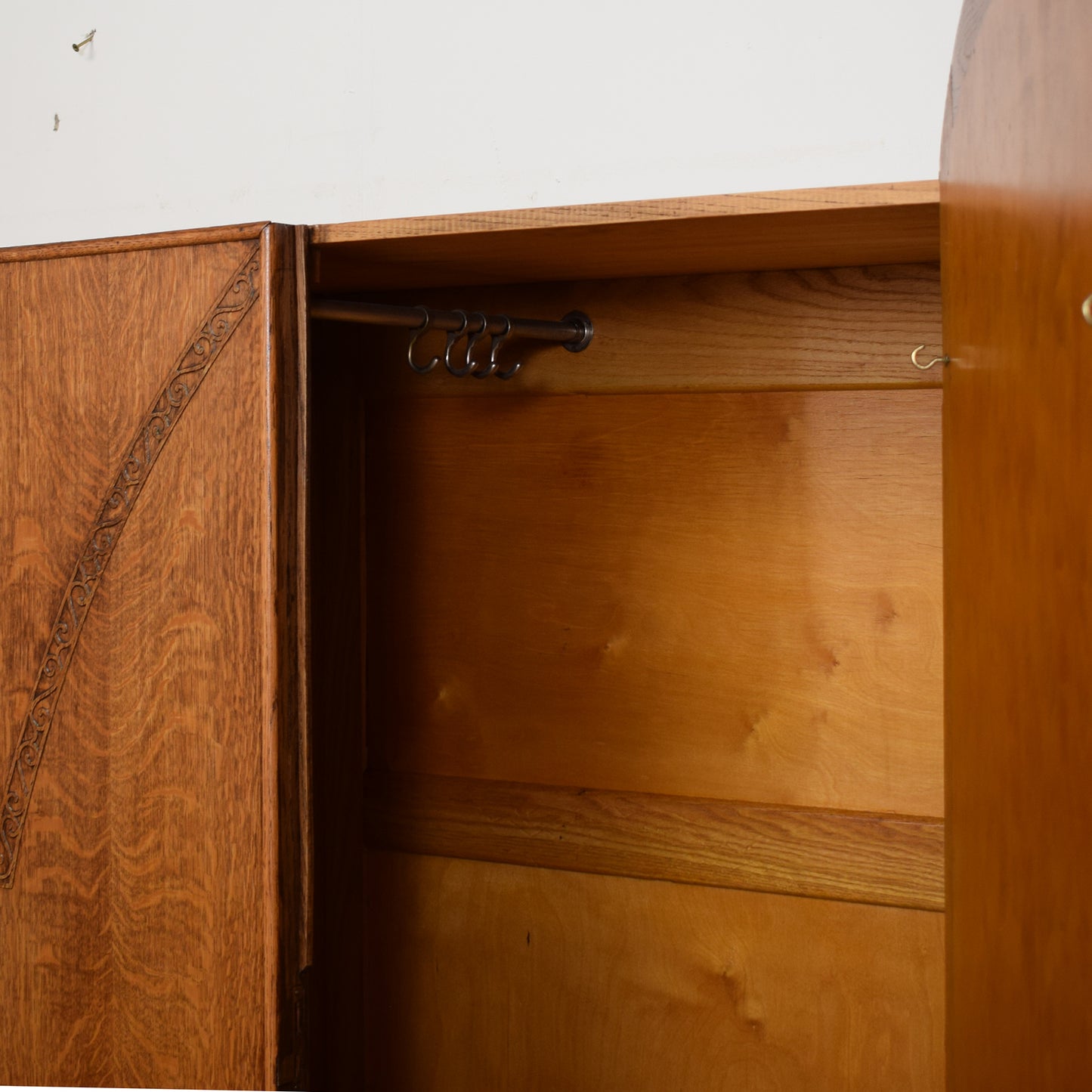 Restored Oak Hallrobe