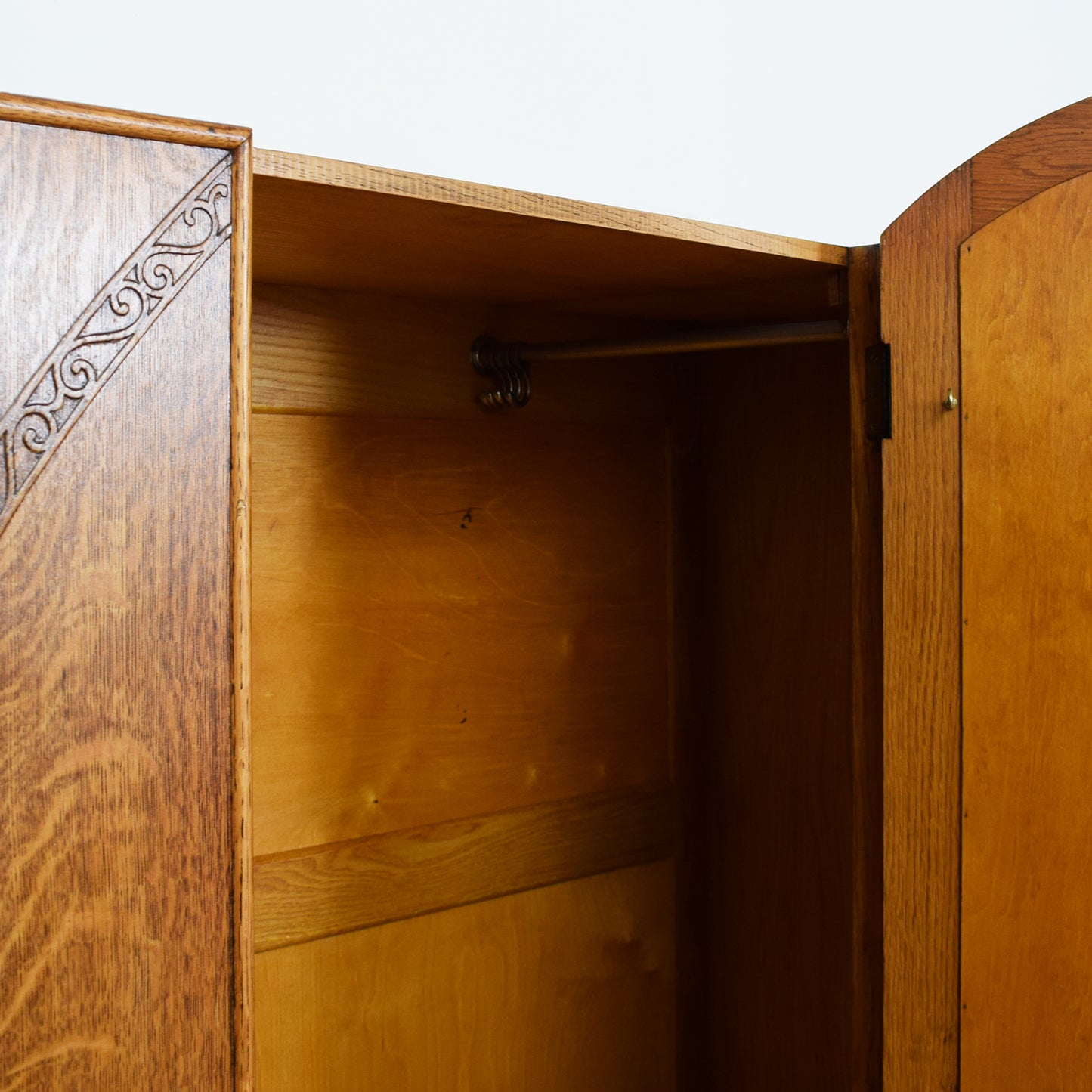 Restored Oak Hallrobe