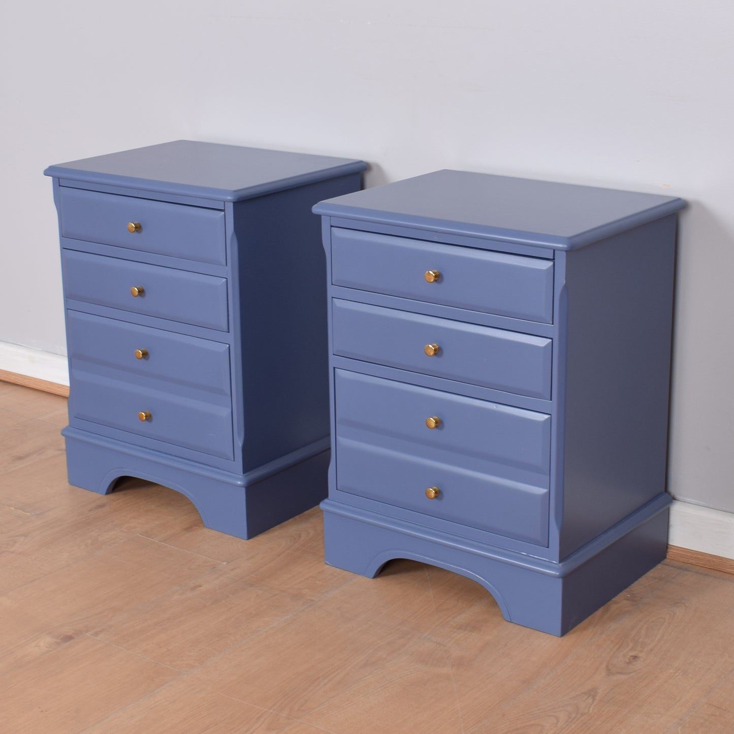 Pair of Painted Bedside Cabinets