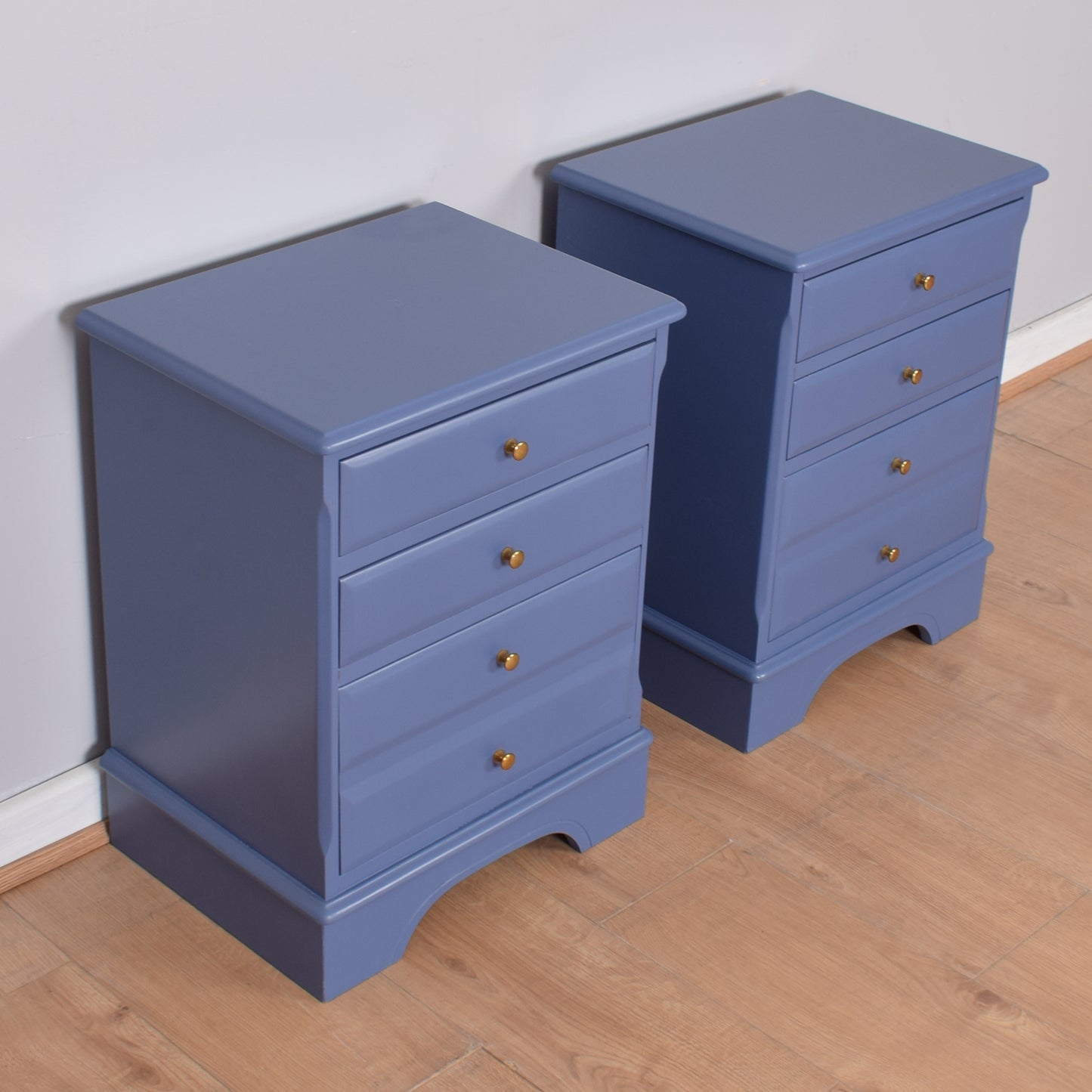 Pair of Painted Bedside Cabinets