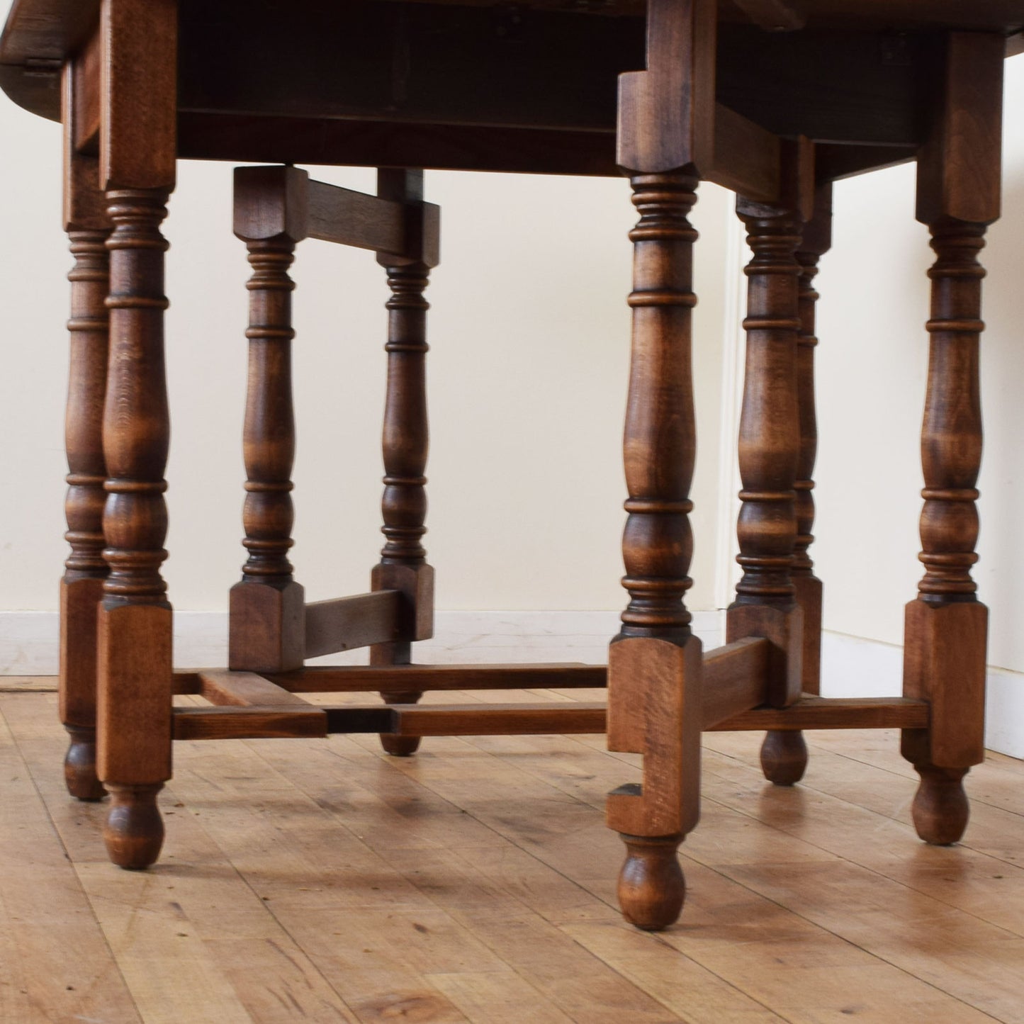Drop Leaf Table and Two Chairs