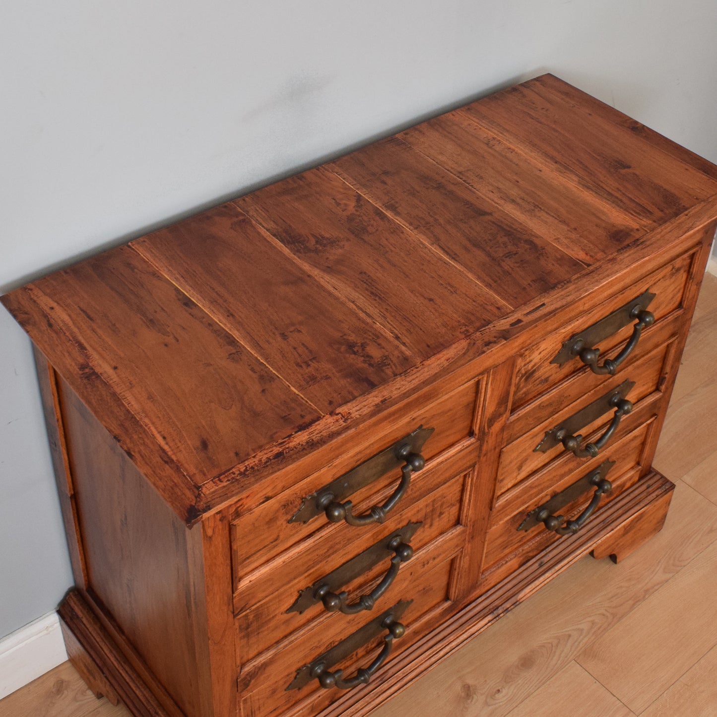 Large Hardwood Chest of Drawers