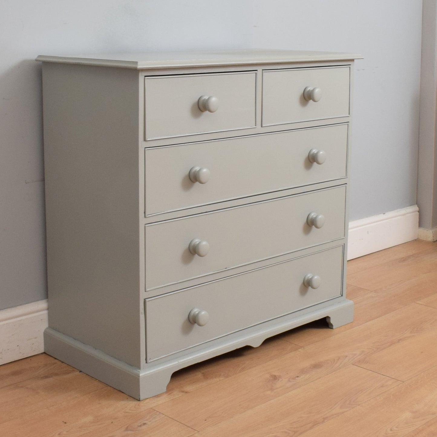 Painted Pine Chest of Drawers