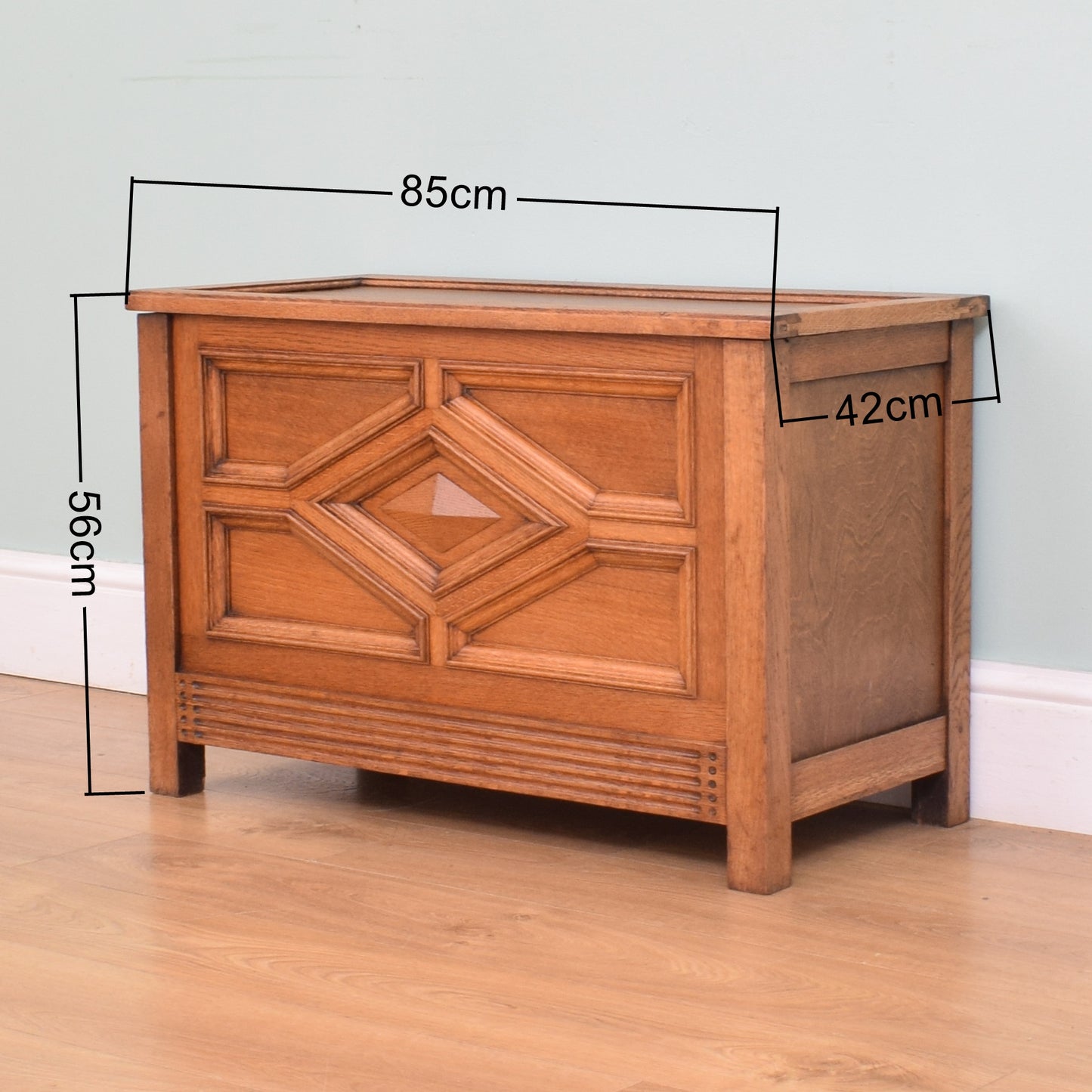 Restored Oak Blanket Box