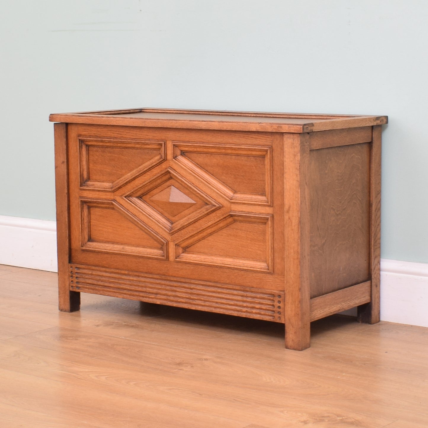 Restored Oak Blanket Box