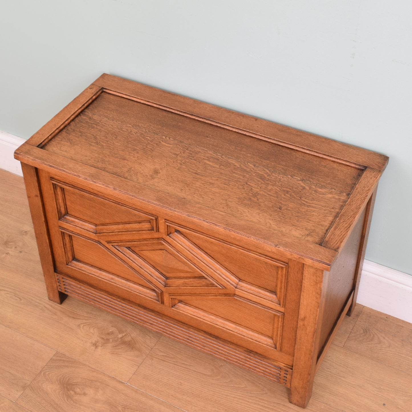 Restored Oak Blanket Box