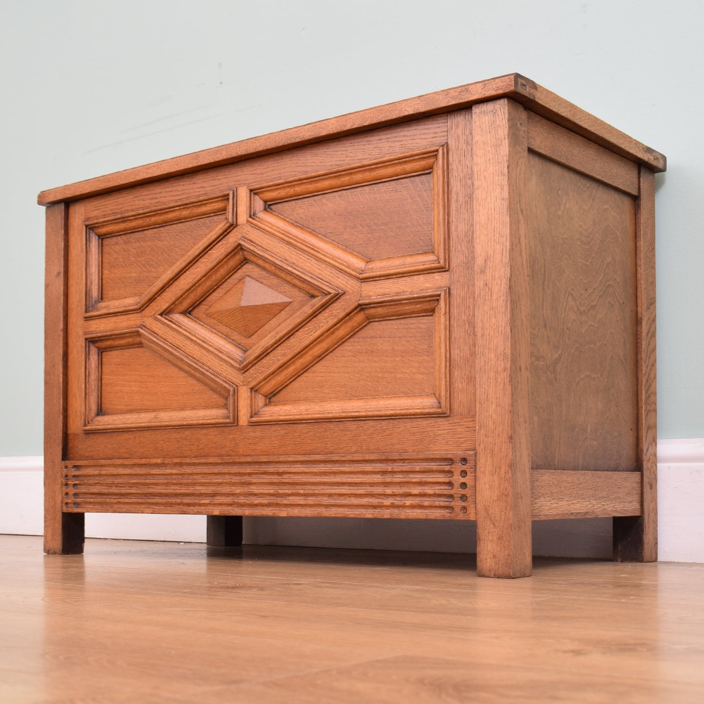 Restored Oak Blanket Box