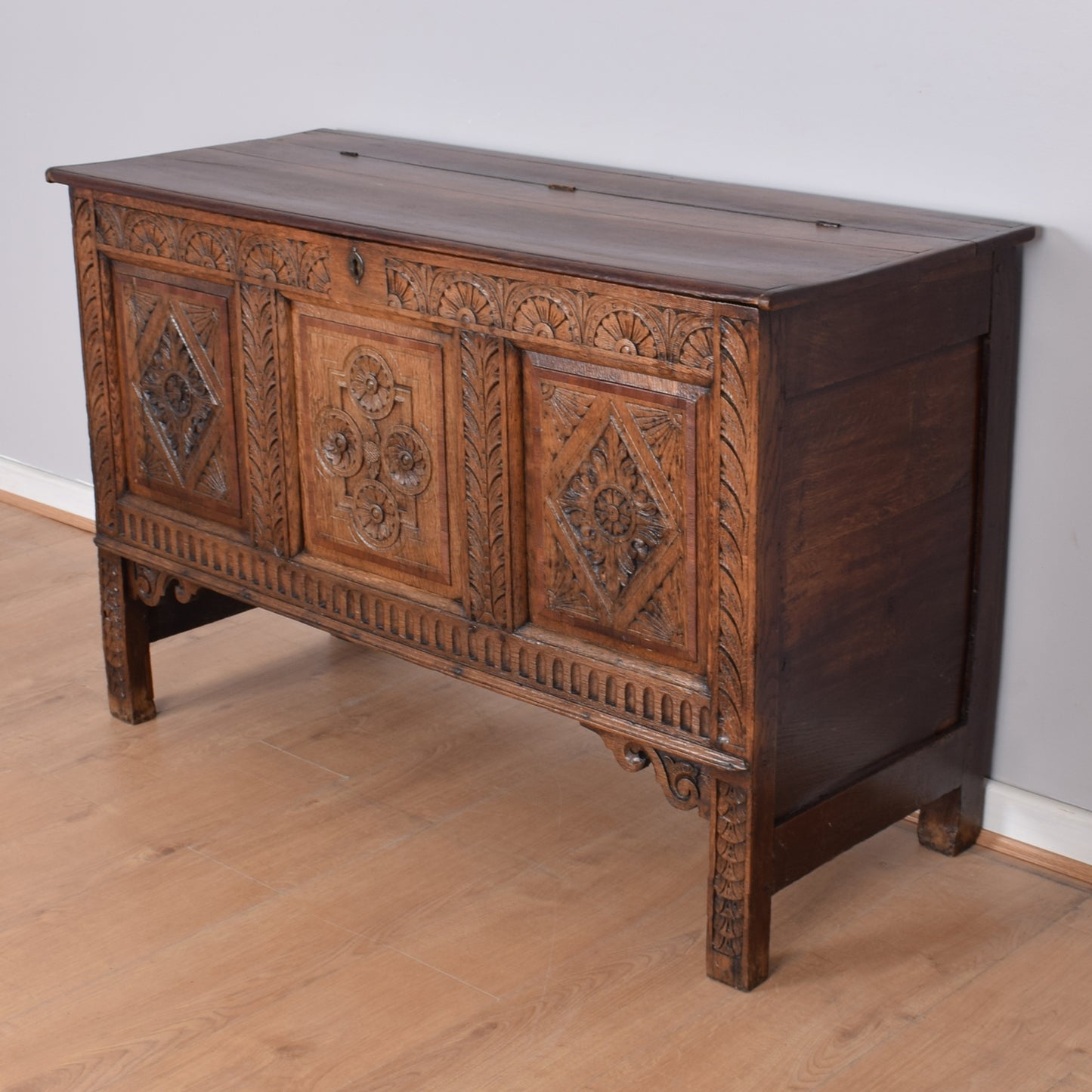 Large Georgian Blanket Box