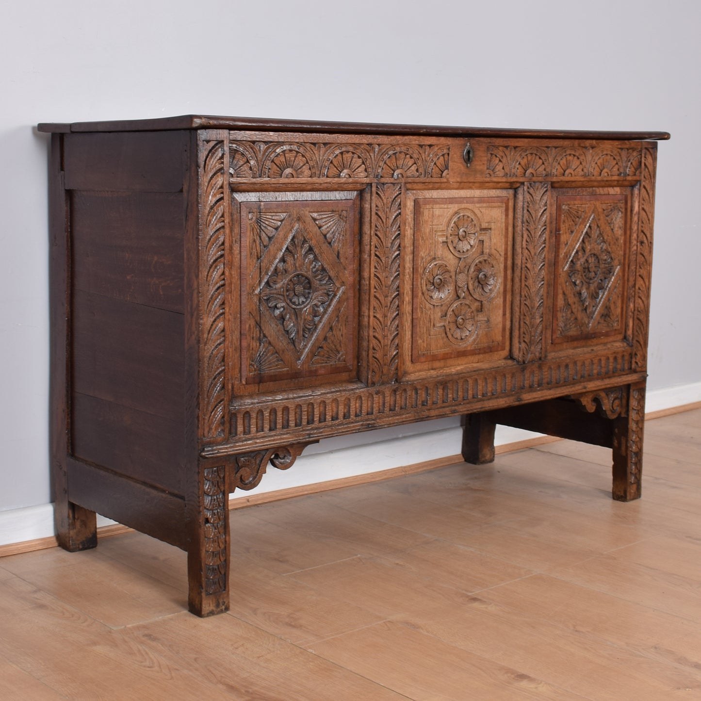 Large Georgian Blanket Box
