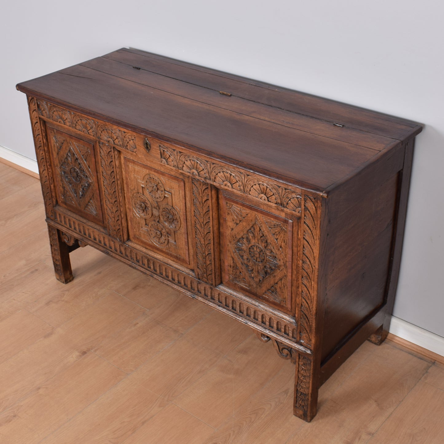 Large Georgian Blanket Box