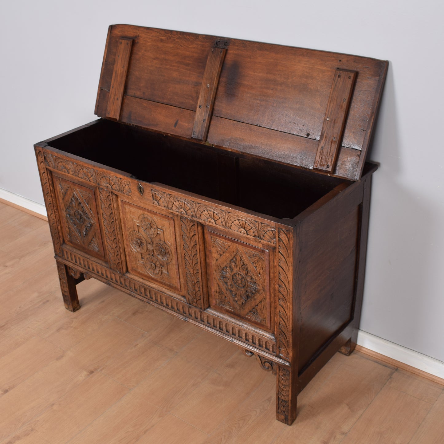 Large Georgian Blanket Box