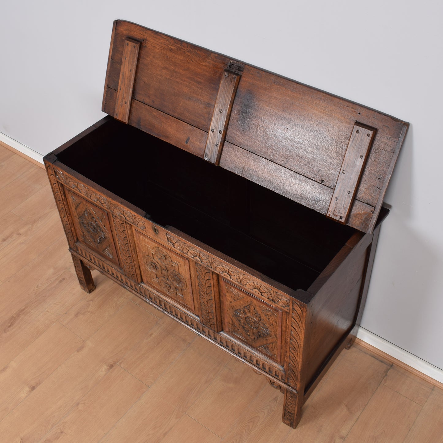 Large Georgian Blanket Box