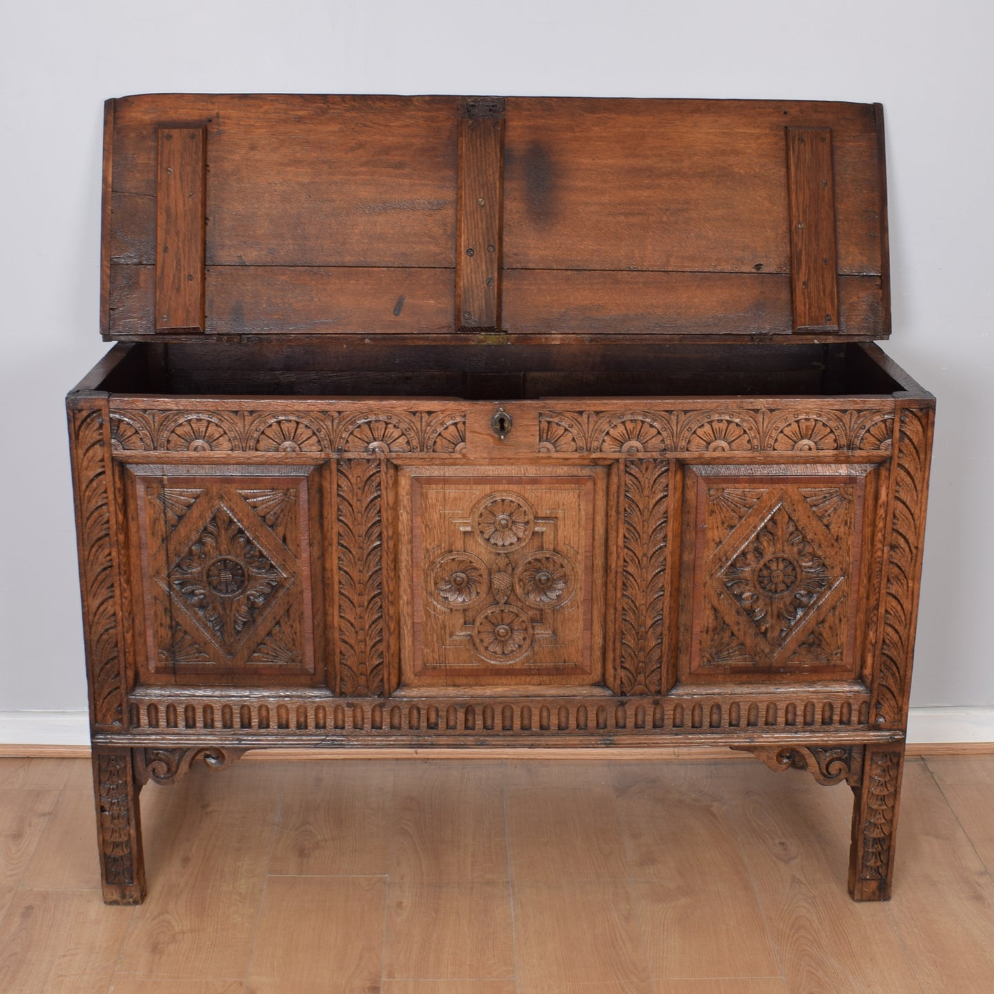 Large Georgian Blanket Box
