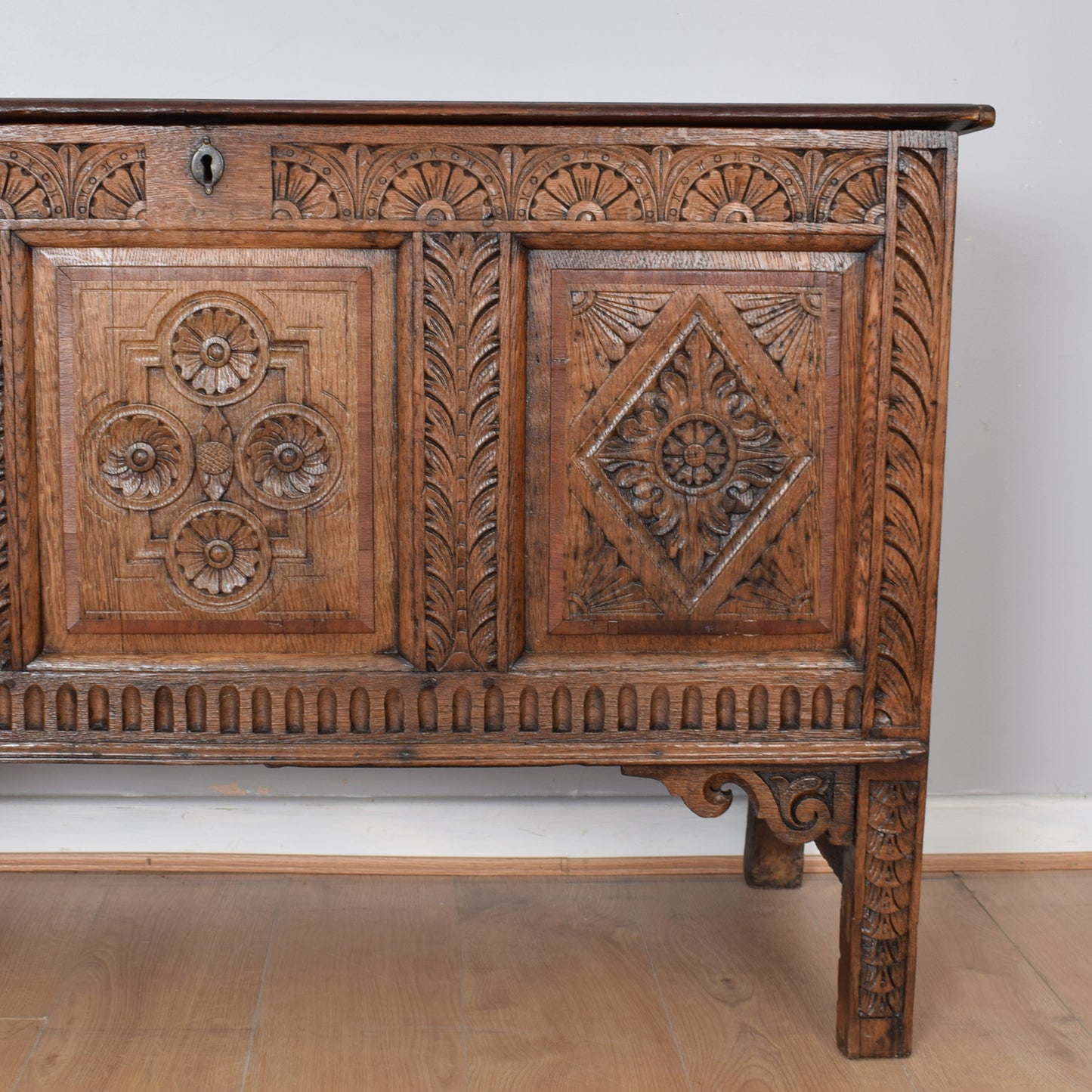 Large Georgian Blanket Box