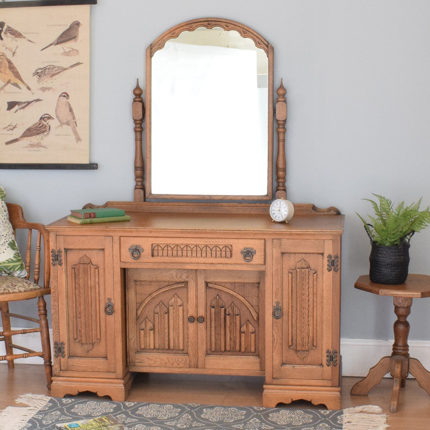 Restored Old Charm Dressing Table