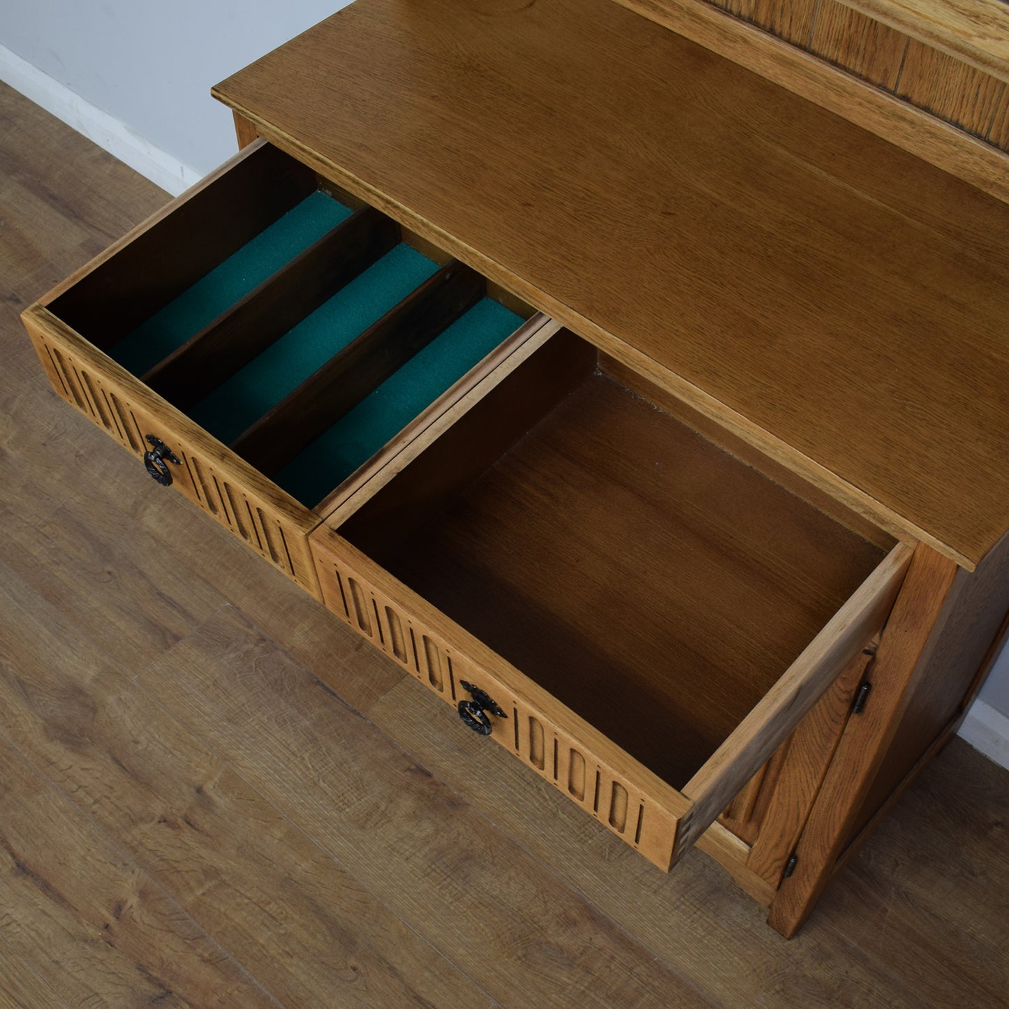 Restored Leaded-Glazed Dresser
