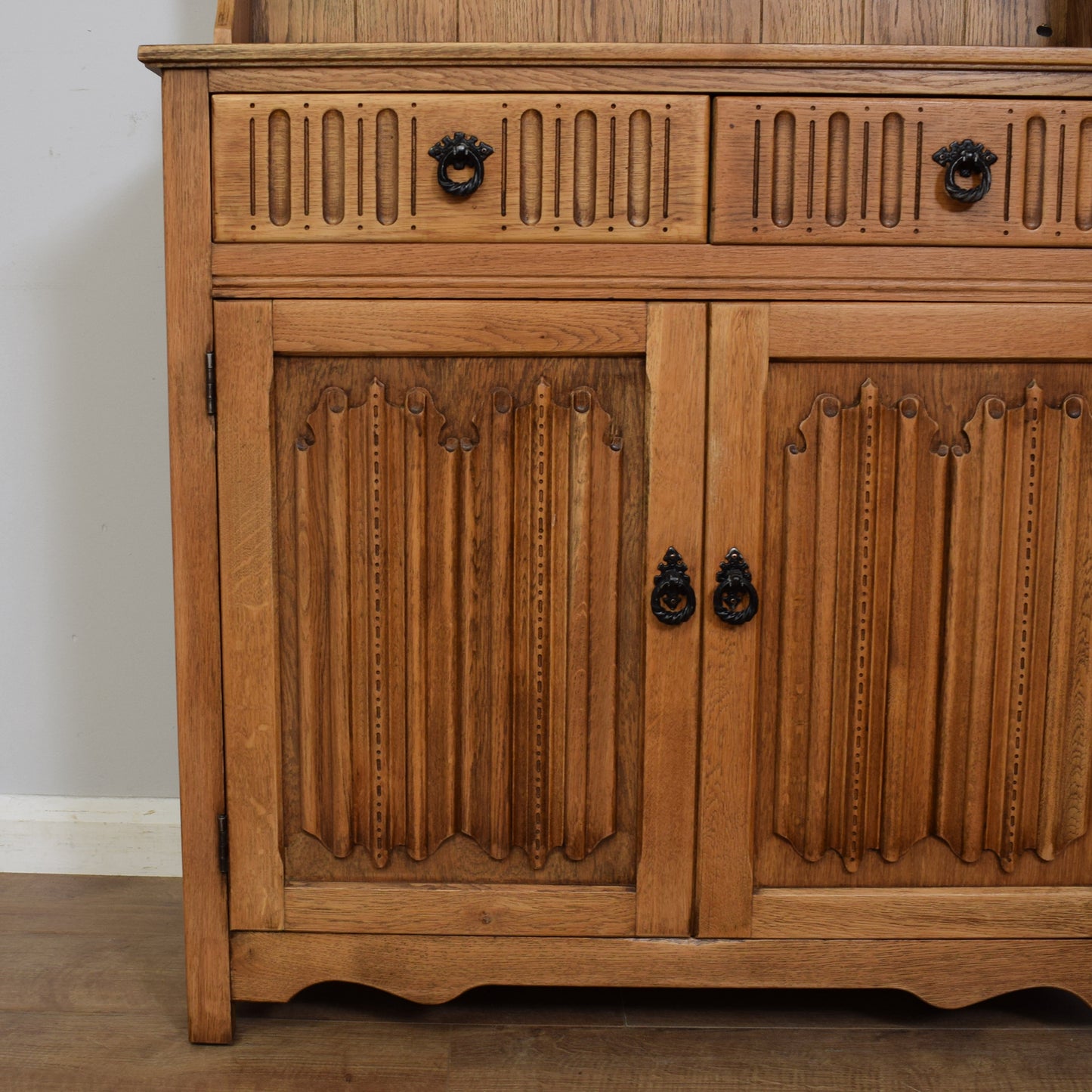 Restored Leaded-Glazed Dresser