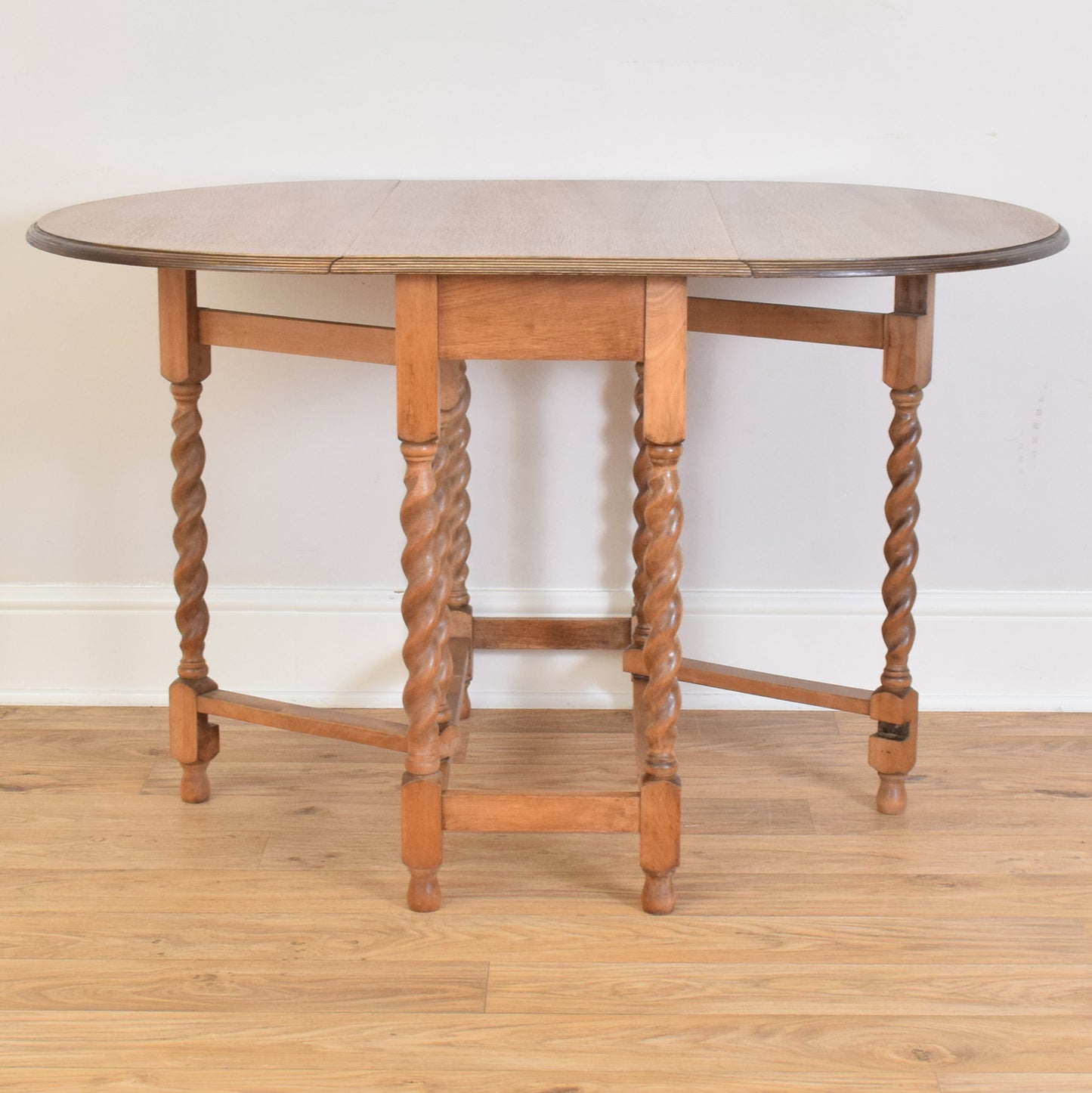 Oak Drop-Leaf Table