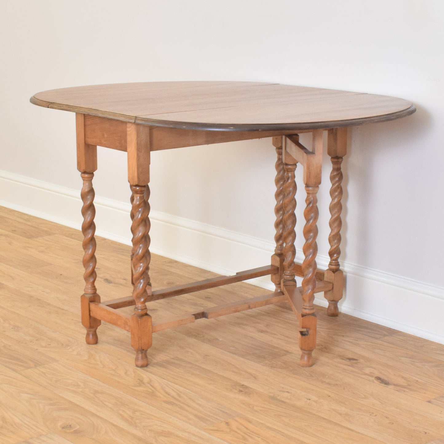 Oak Drop-Leaf Table