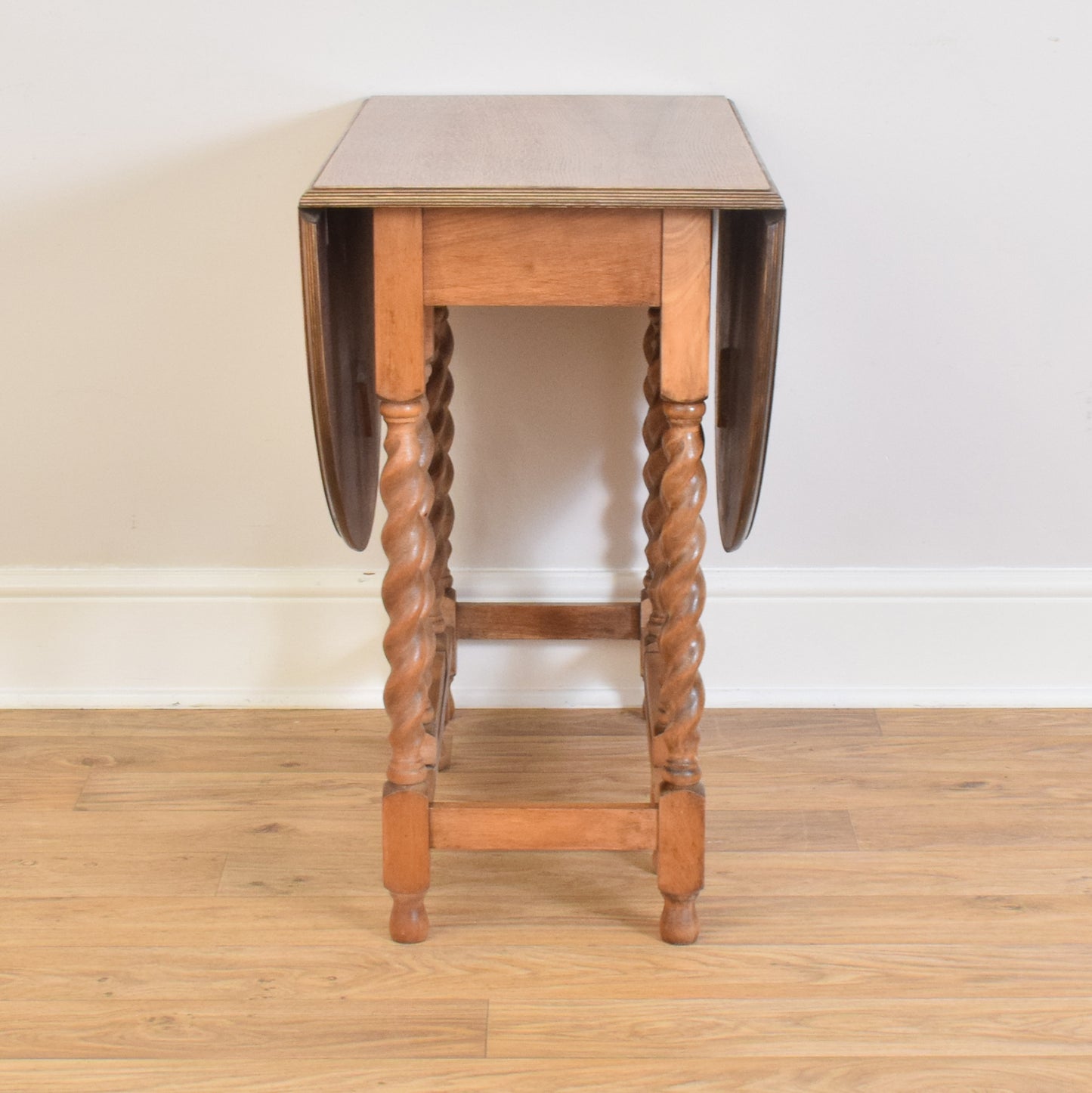 Oak Drop-Leaf Table
