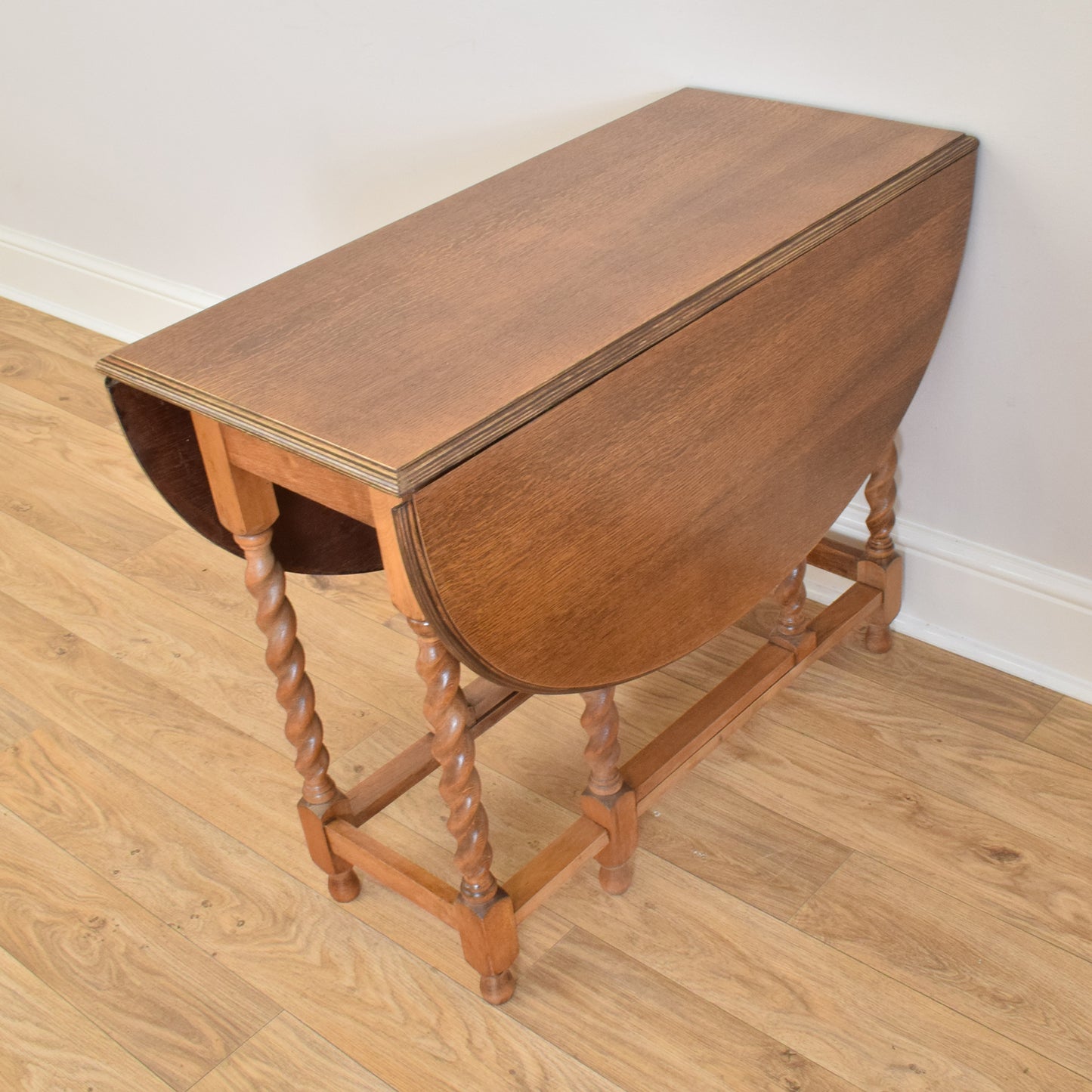 Oak Drop-Leaf Table