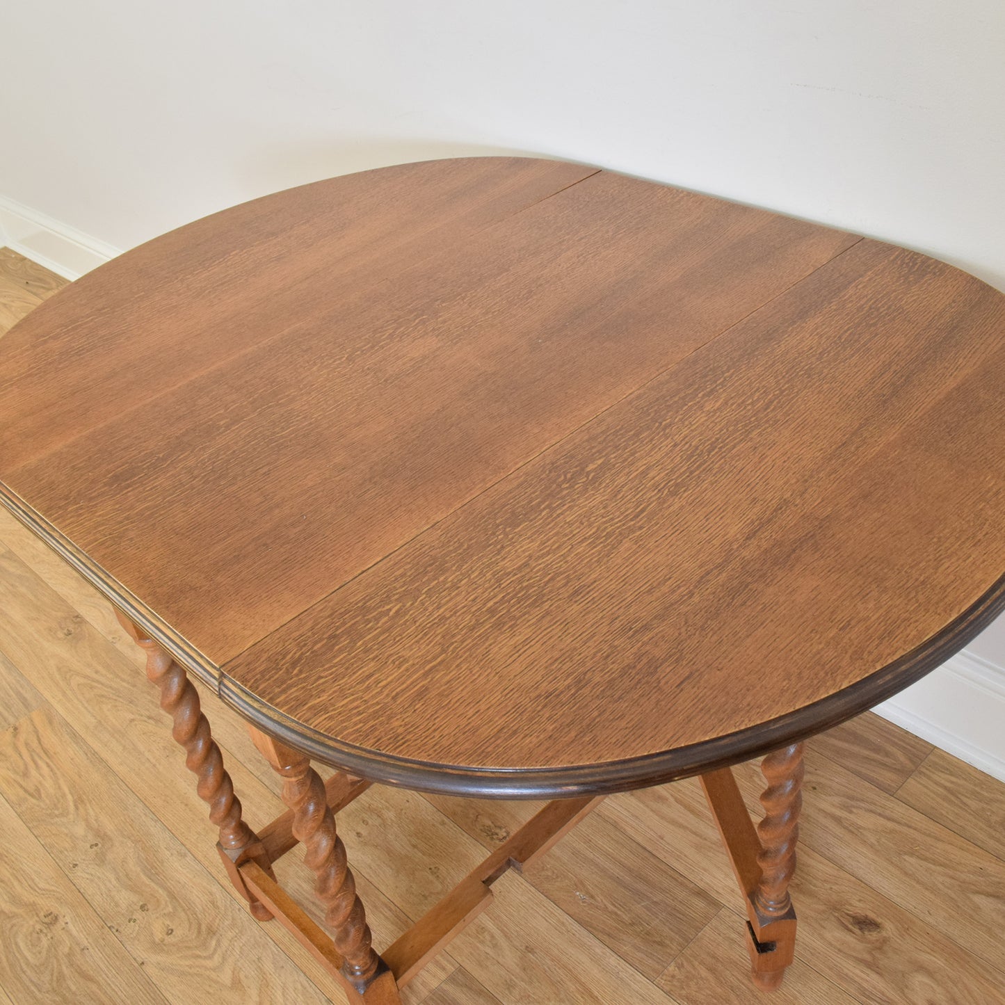 Oak Drop-Leaf Table