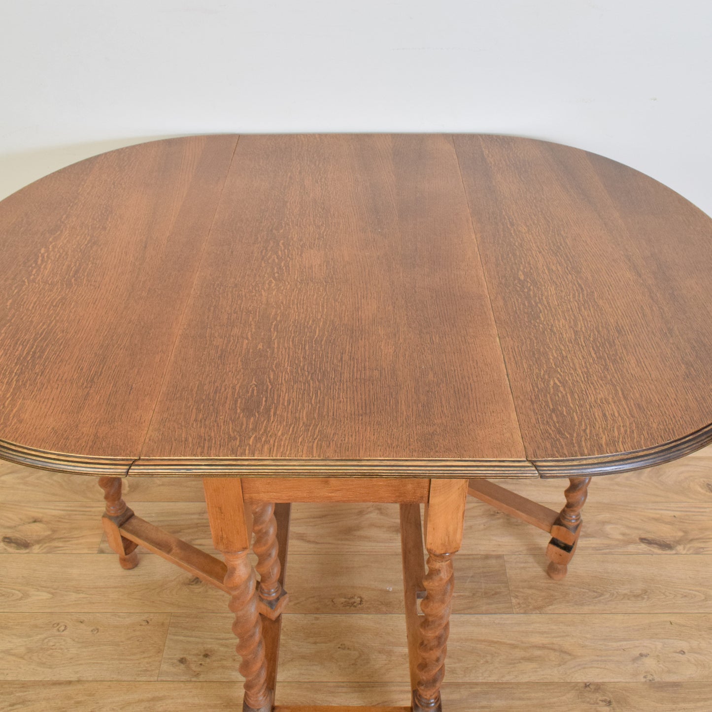 Oak Drop-Leaf Table
