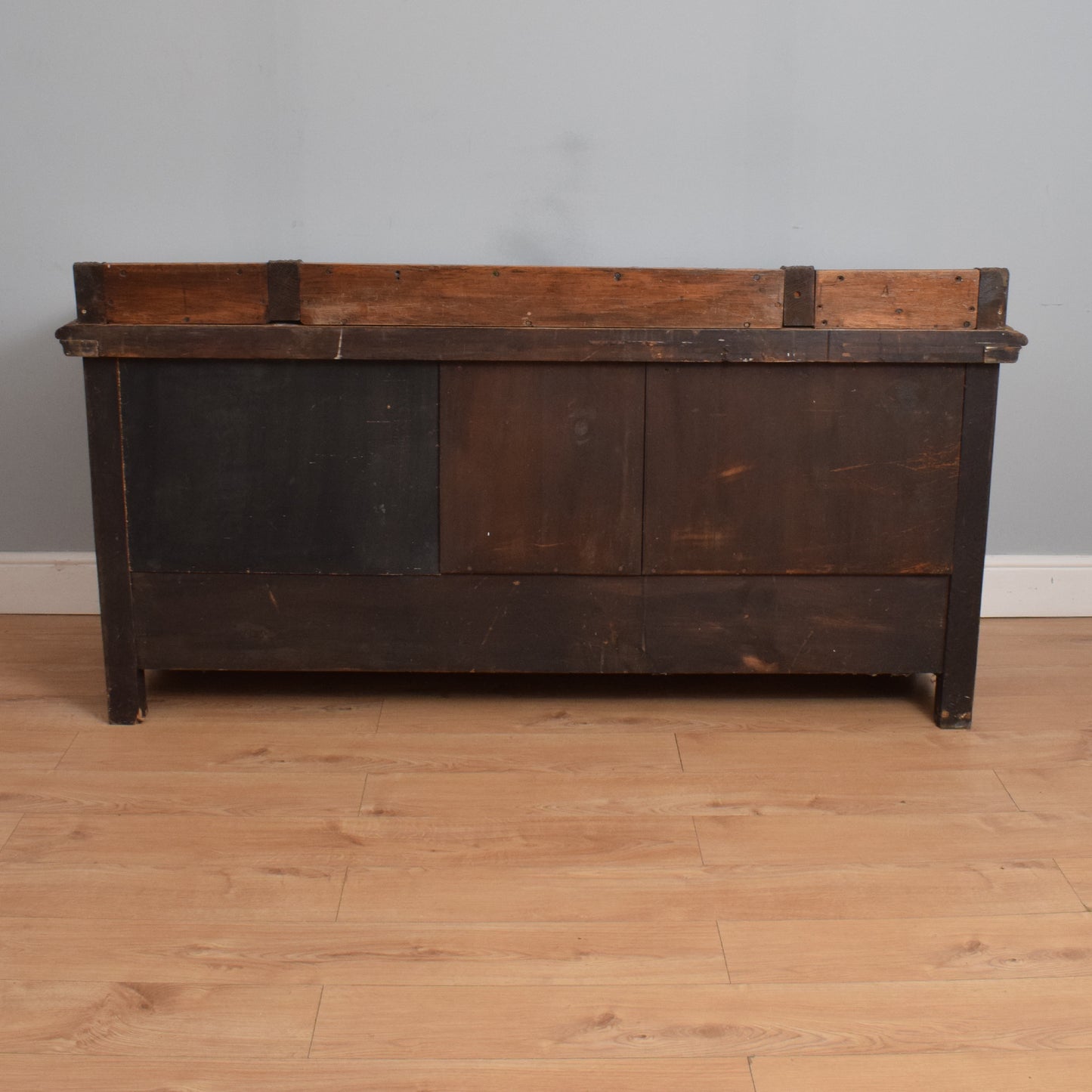 Ornate Carved Oak Sideboard
