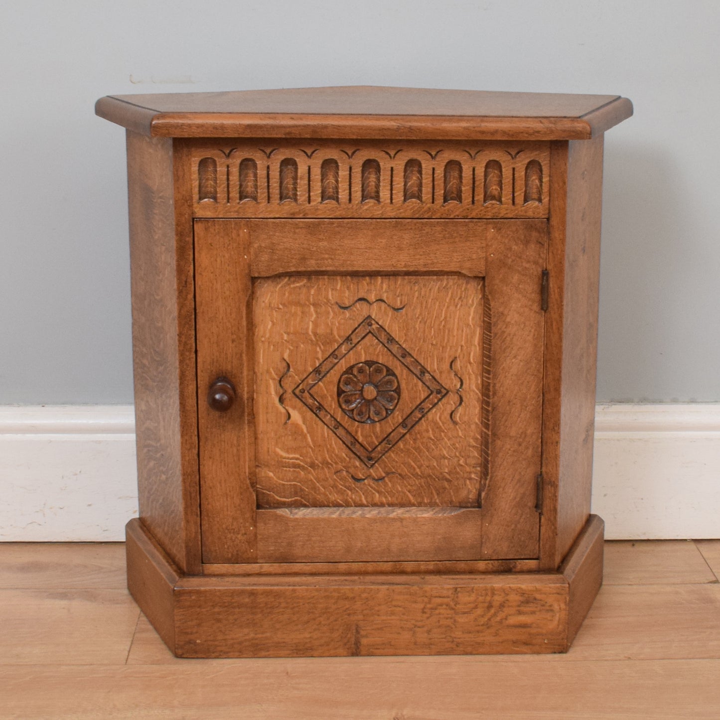 Small Restored Oak Cabinet