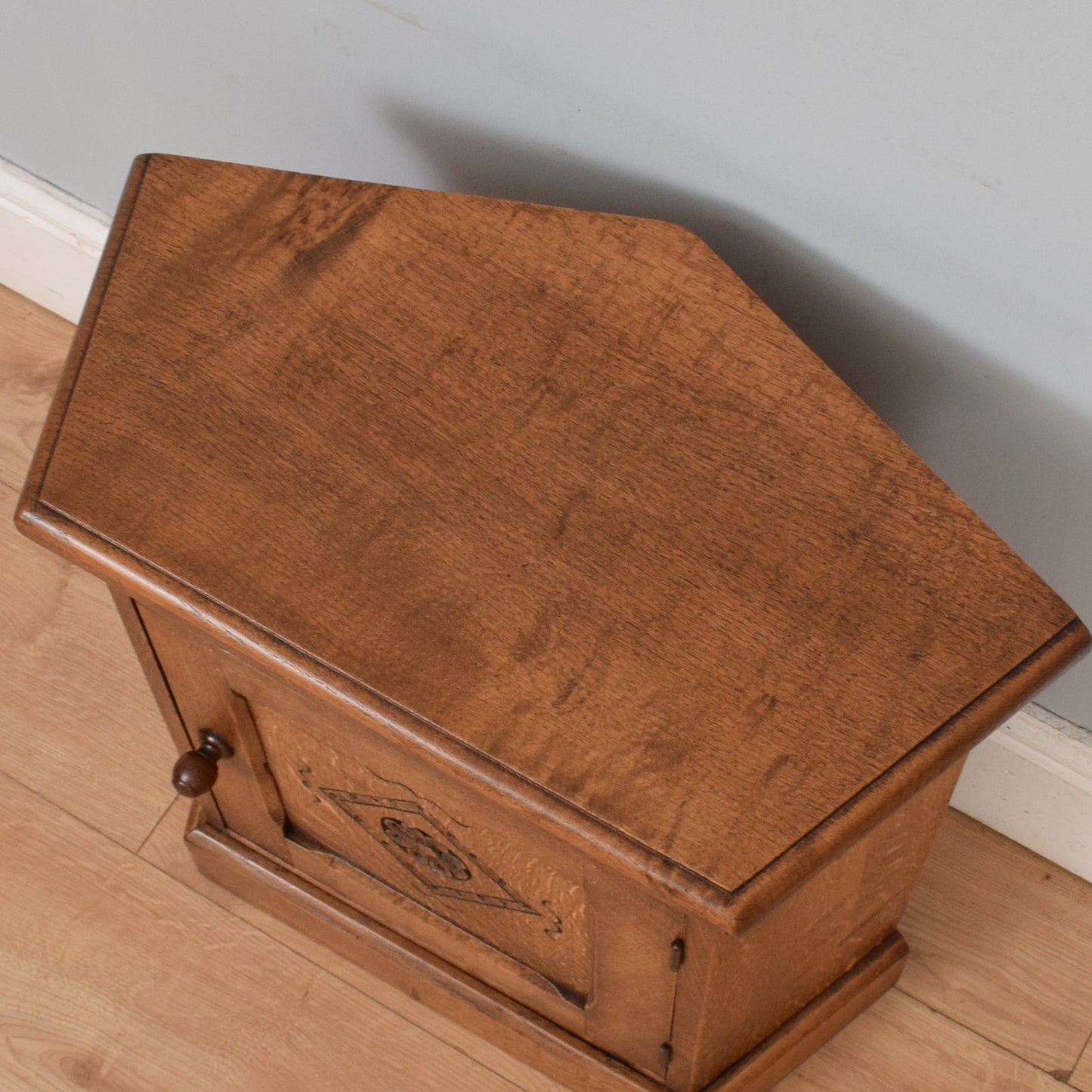 Small Restored Oak Cabinet