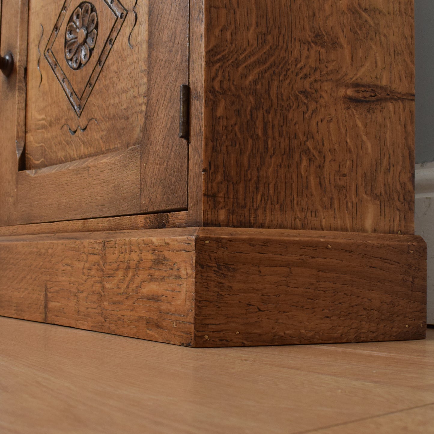 Small Restored Oak Cabinet