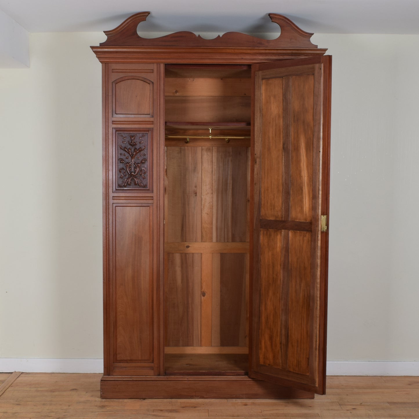 Mirrored Oak Hall Robe