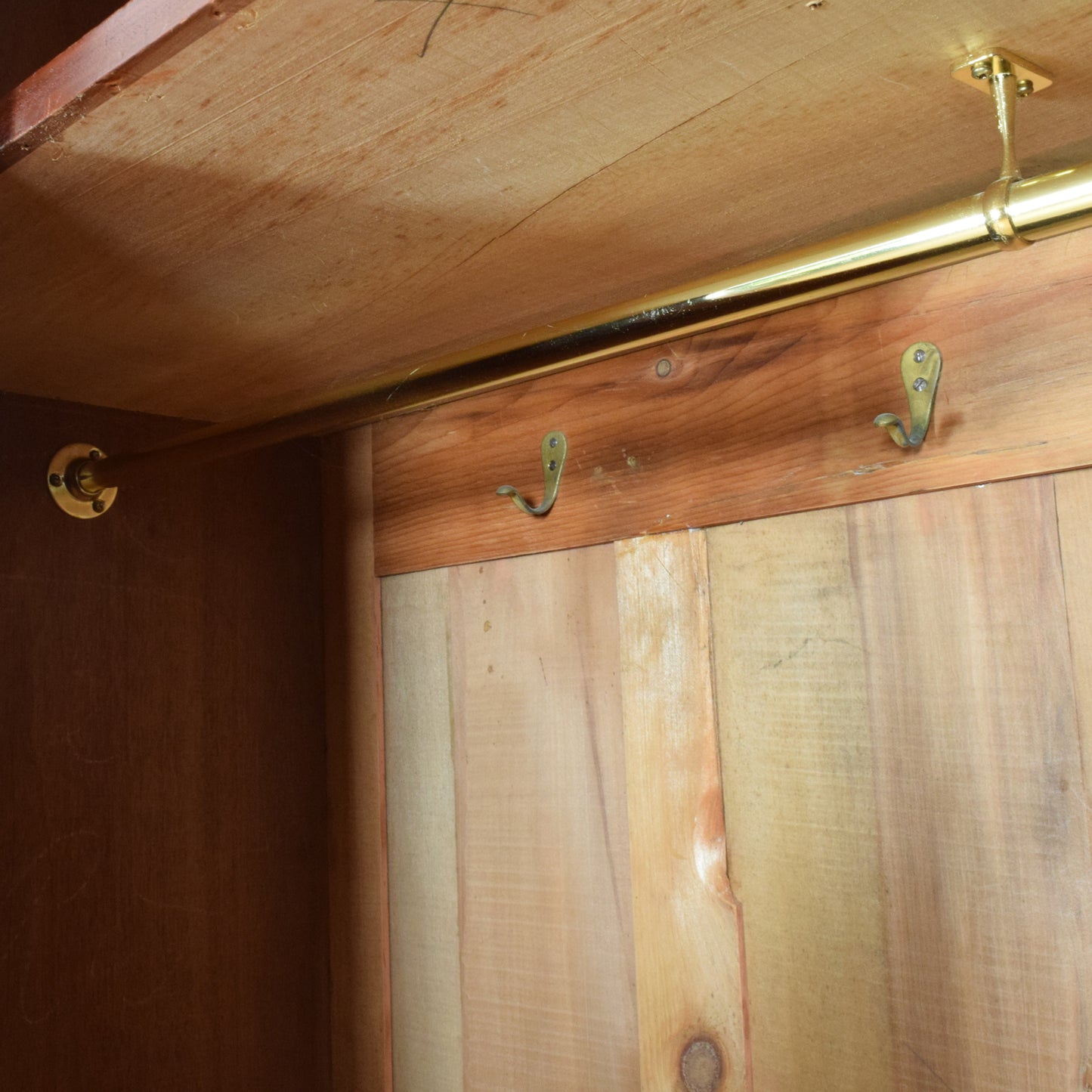 Mirrored Oak Hall Robe