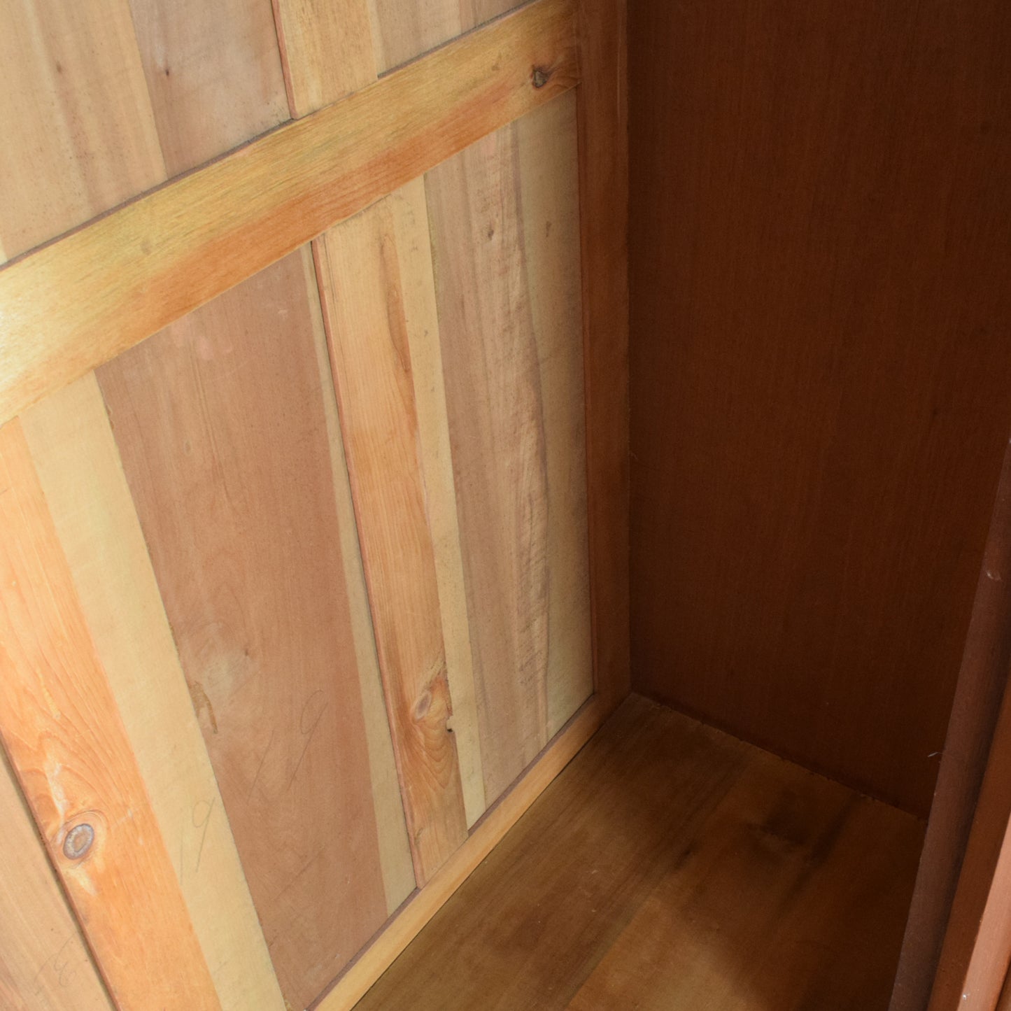 Mirrored Oak Hall Robe