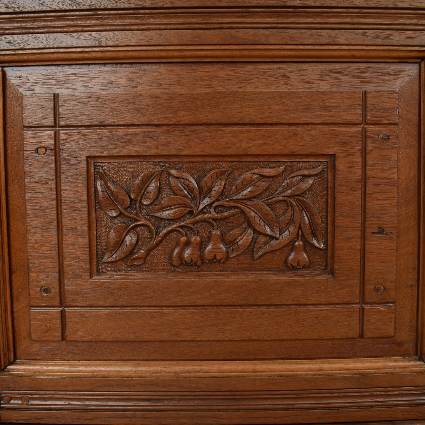 Mahogany Sideboard with Intricate Carvings