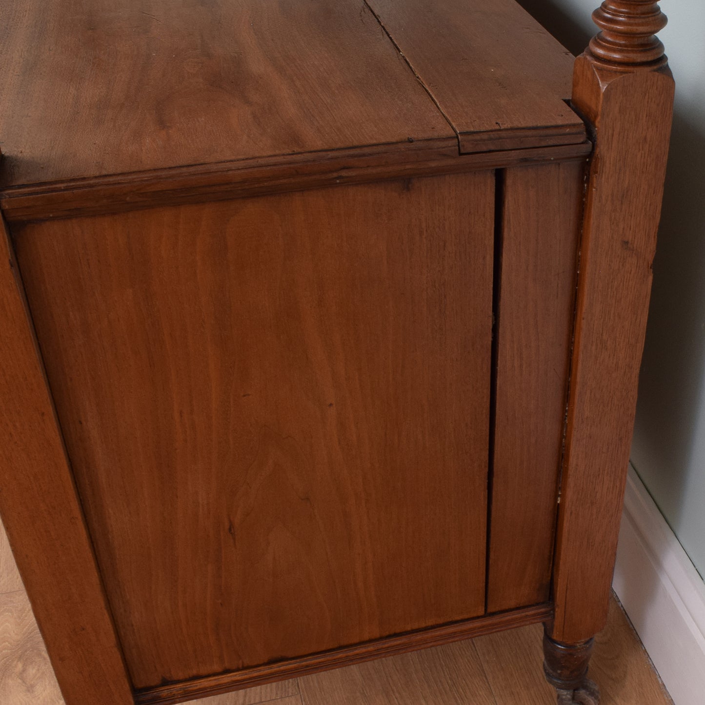 Mahogany Sideboard with Intricate Carvings