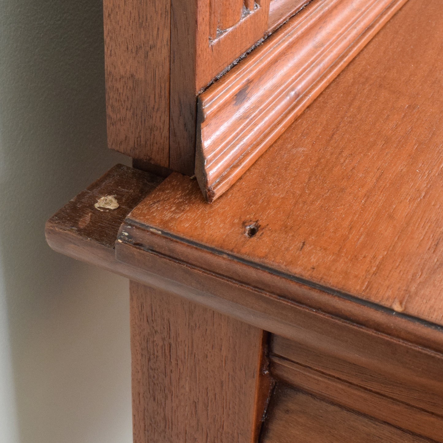 Mahogany Sideboard with Intricate Carvings