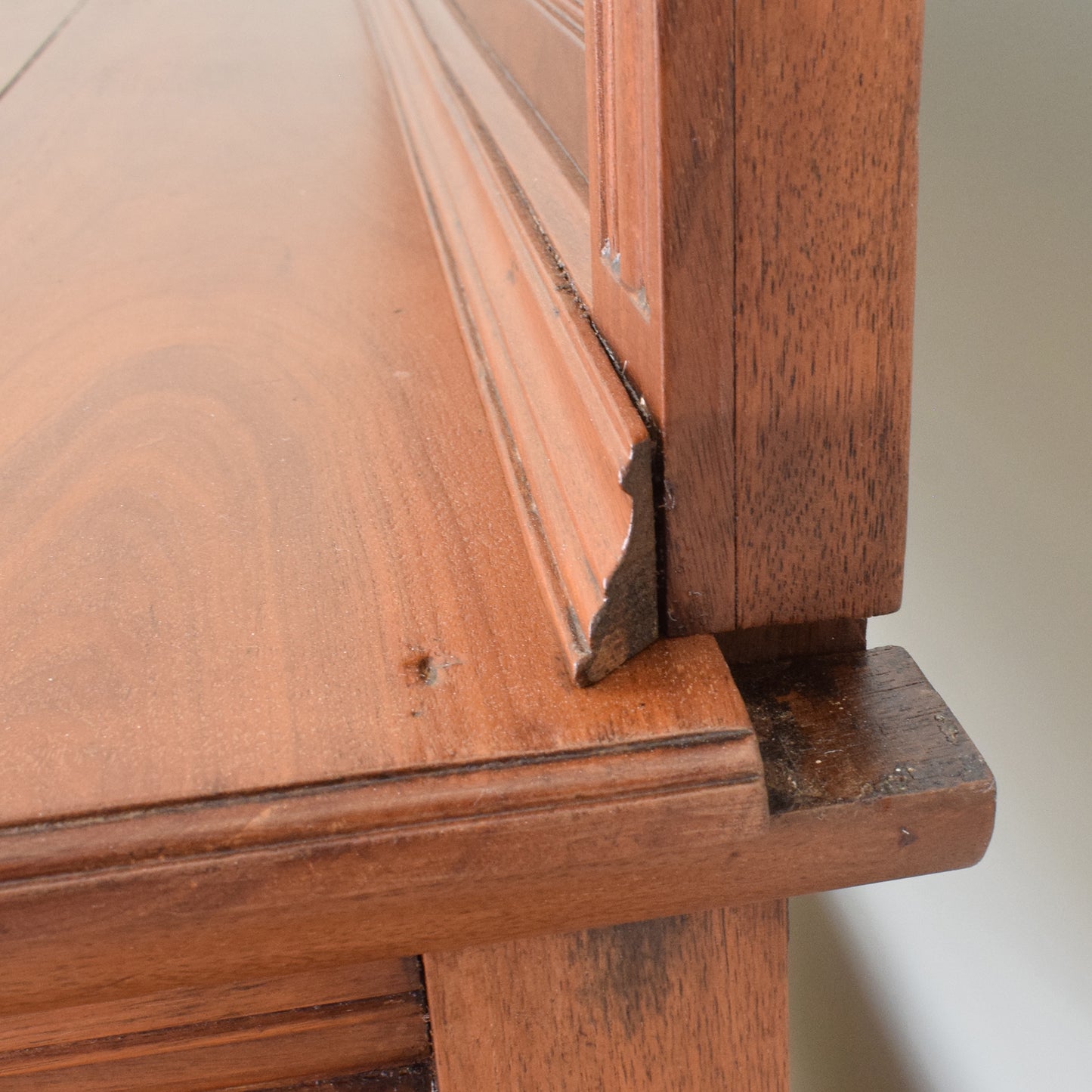 Mahogany Sideboard with Intricate Carvings