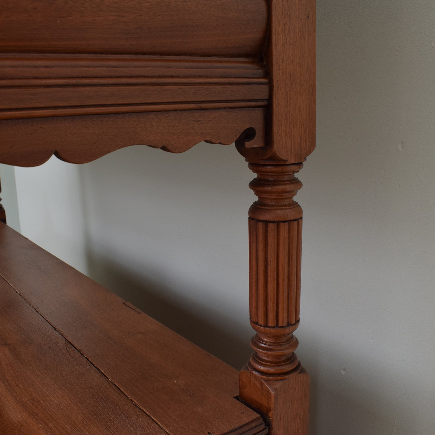 Mahogany Sideboard with Intricate Carvings