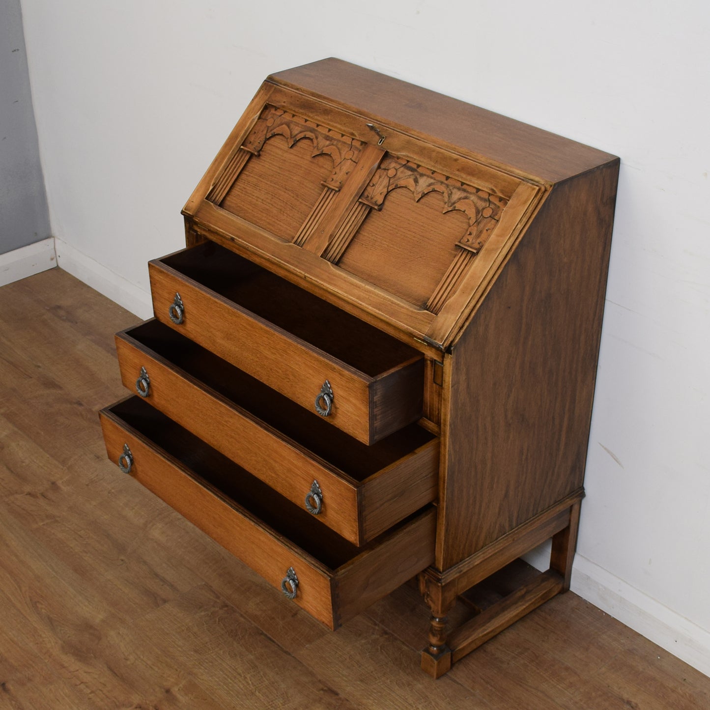 Restored Oak Bureau