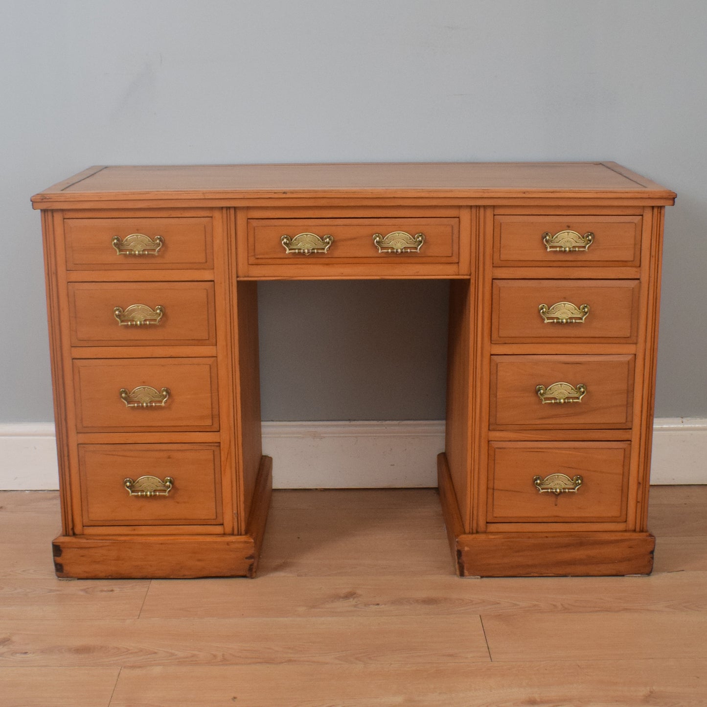 Restored Pedestal Desk