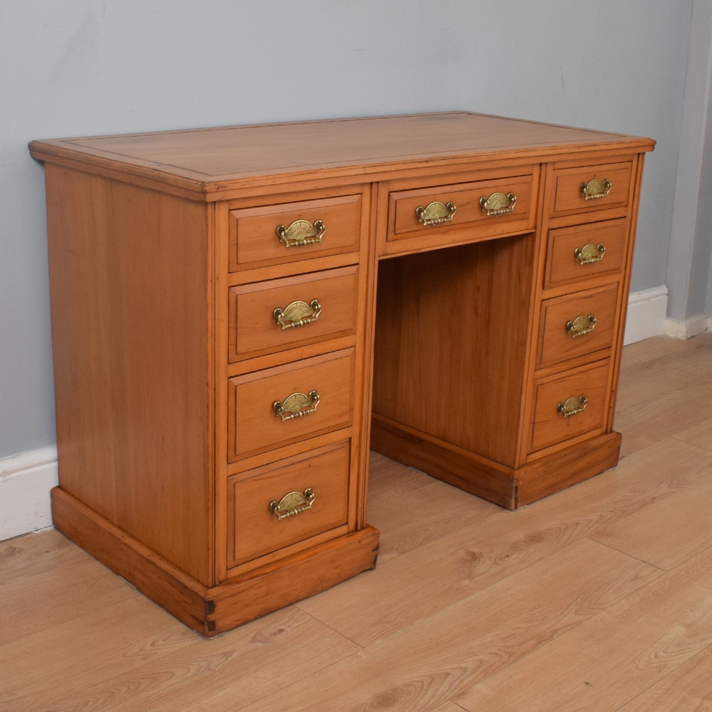 Restored Pedestal Desk