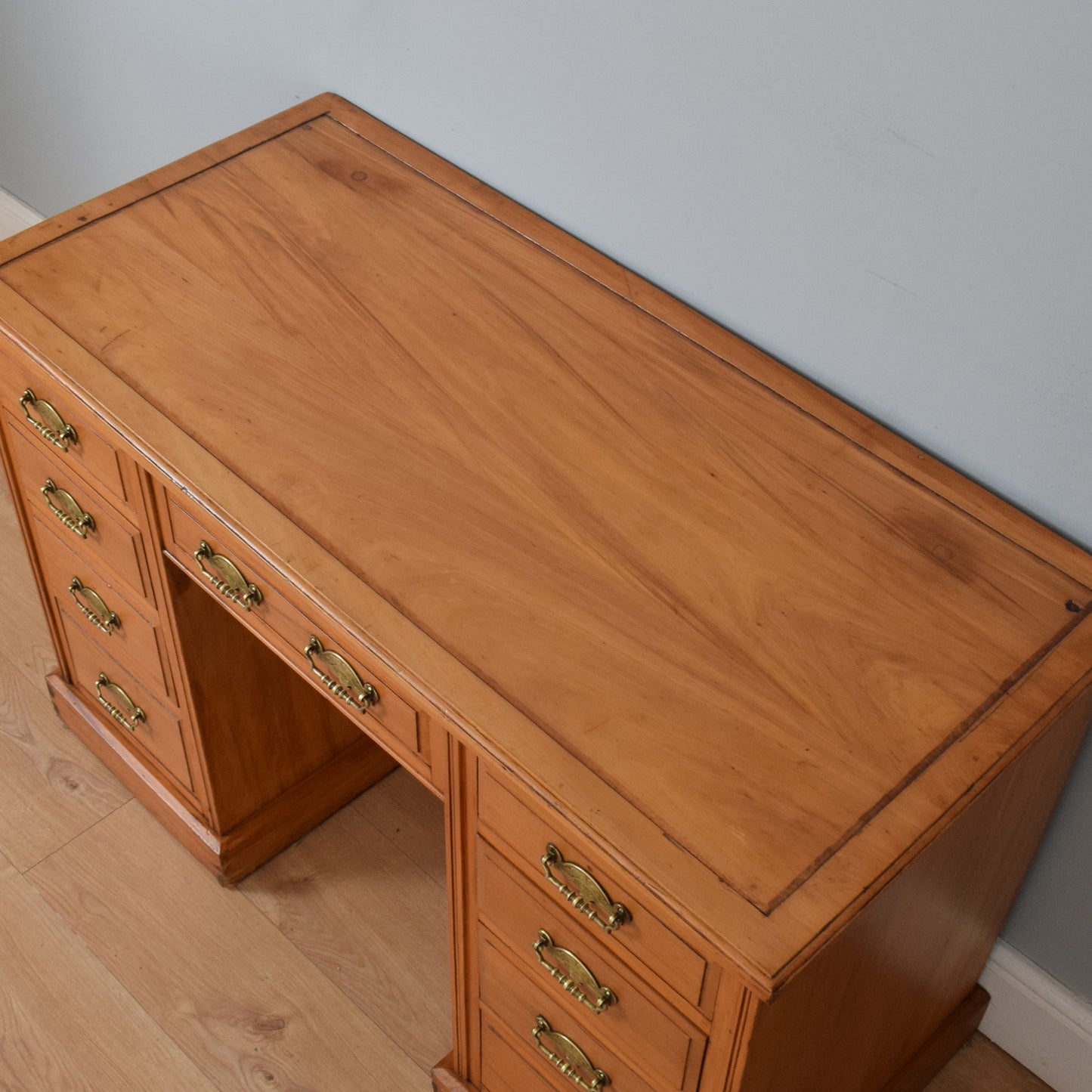 Restored Pedestal Desk