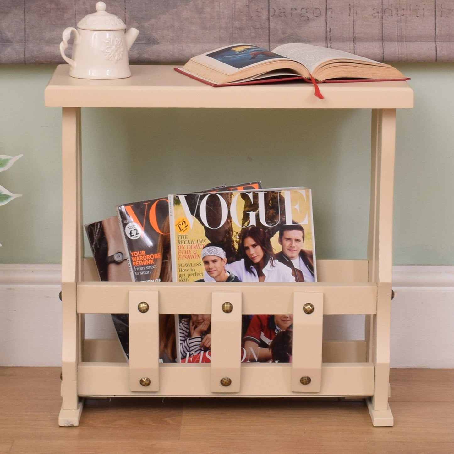 Painted Magazine Rack