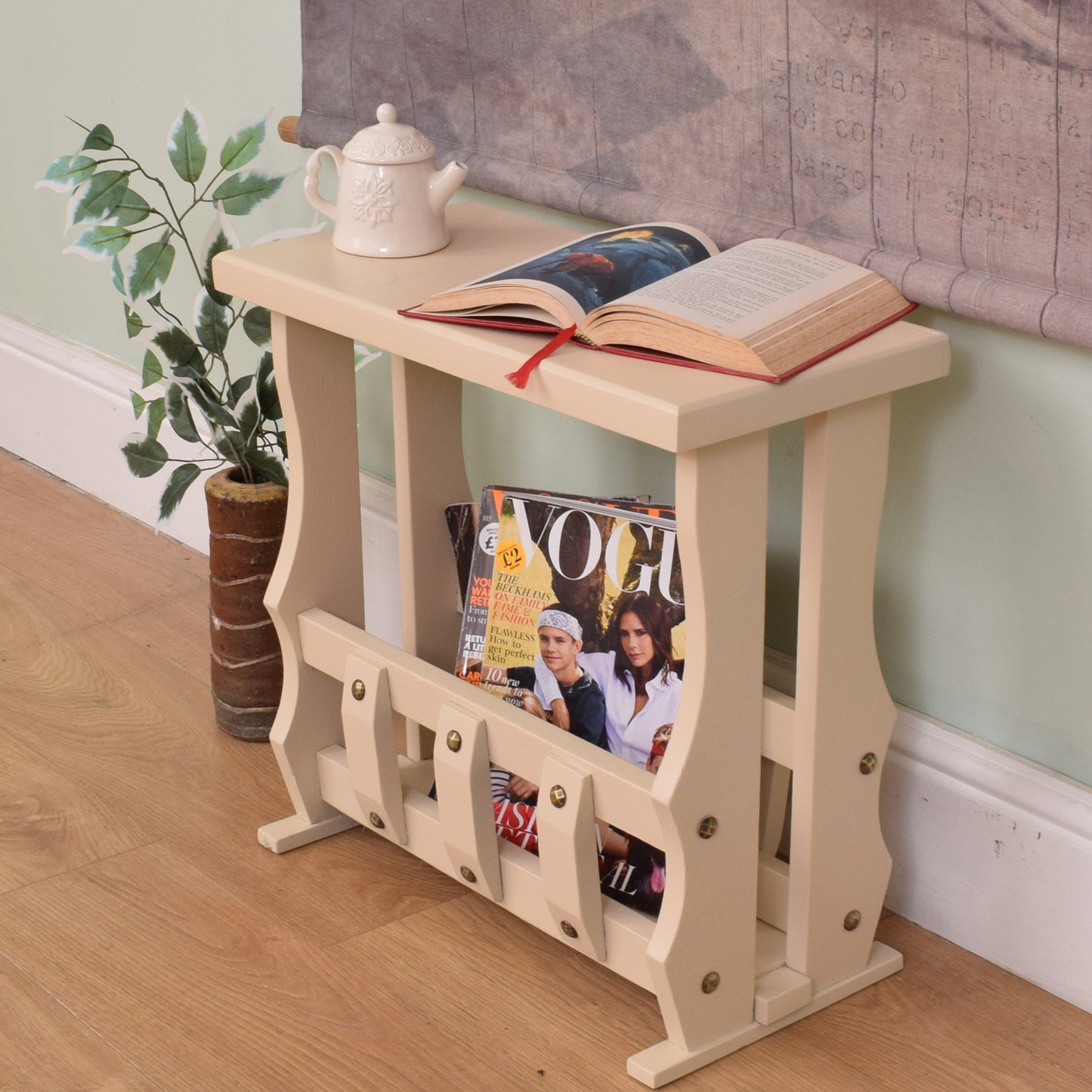 Painted Magazine Rack