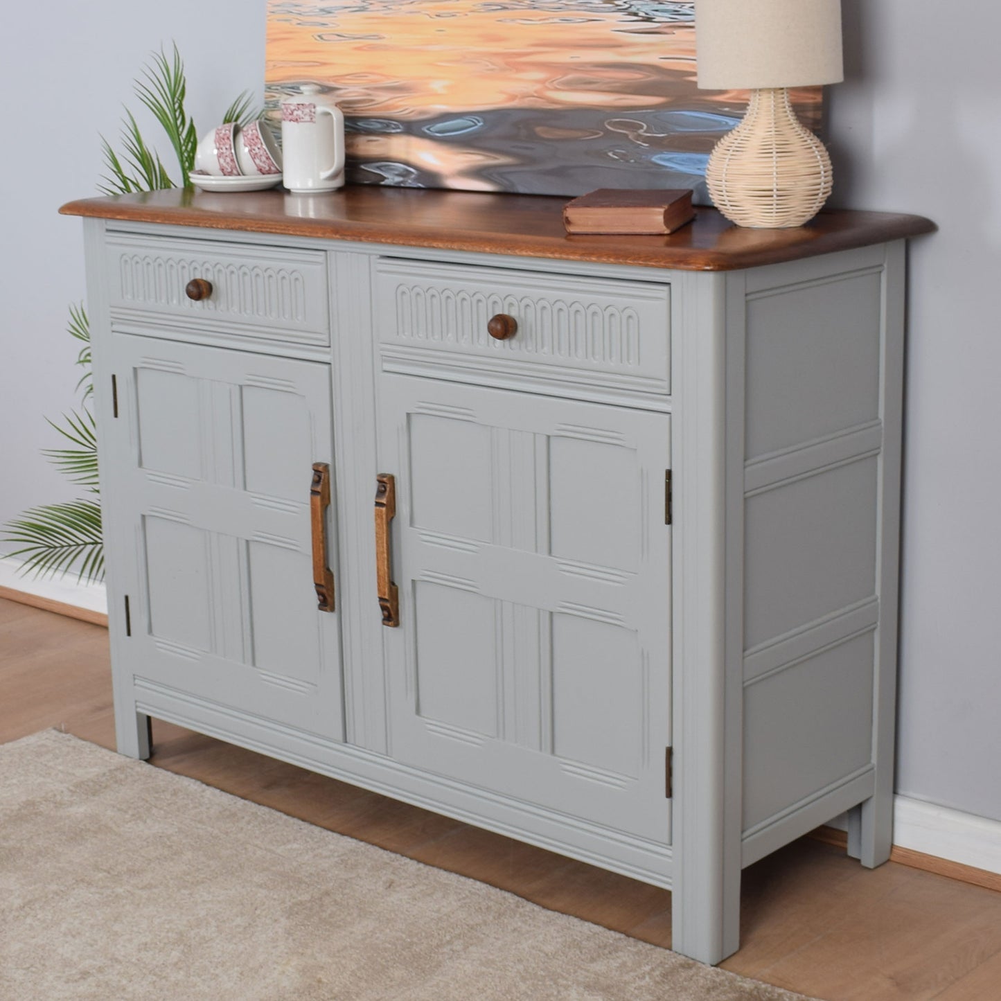 Painted Priory Sideboard