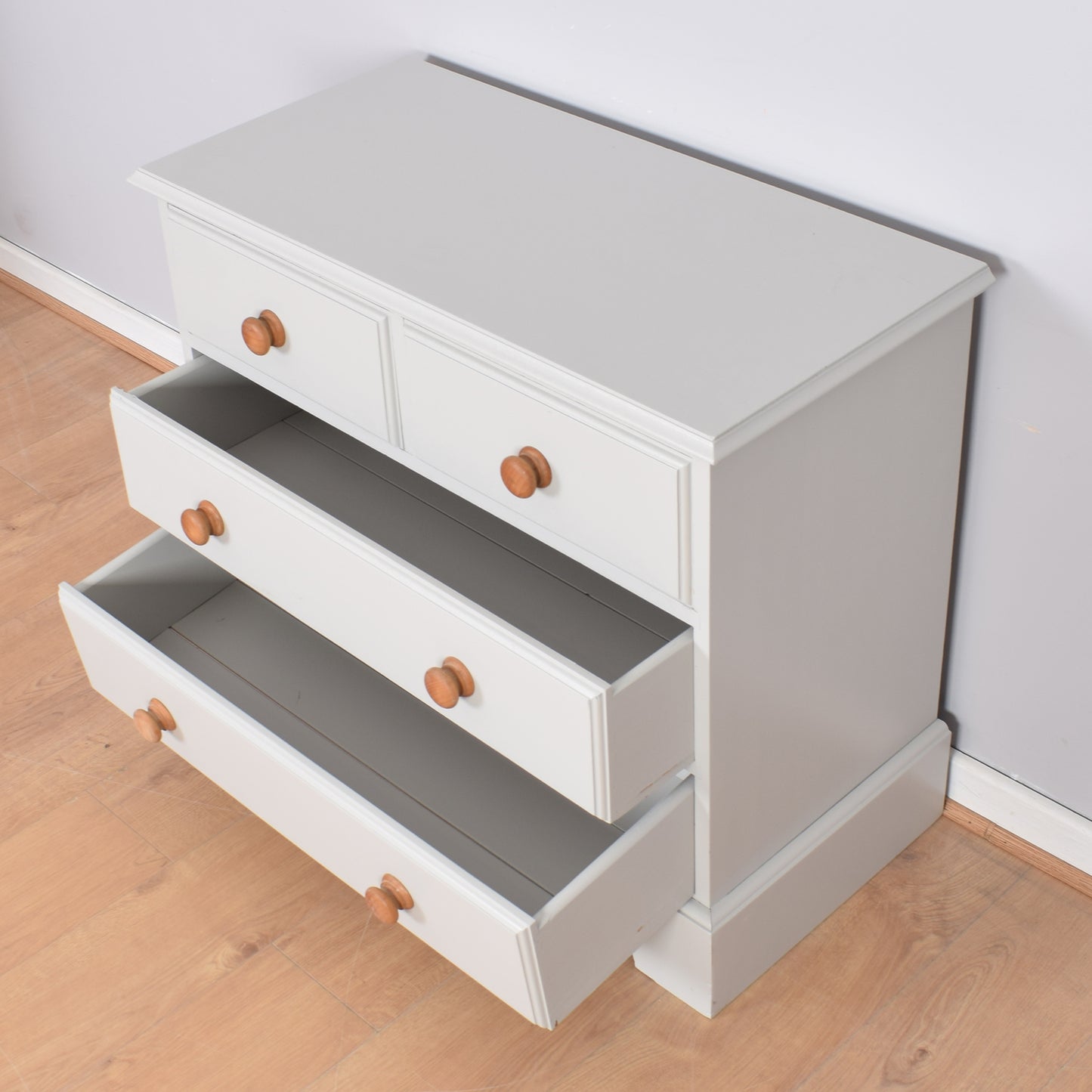 Painted Pine Chest of Drawers