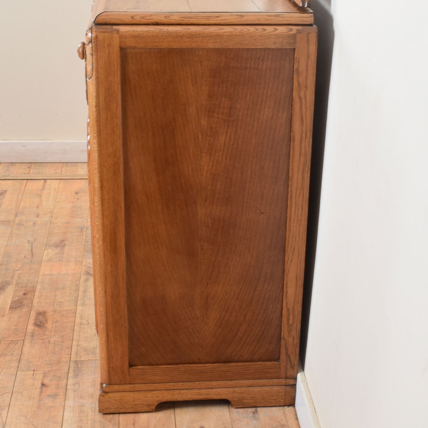 Carved Oak Sideboard